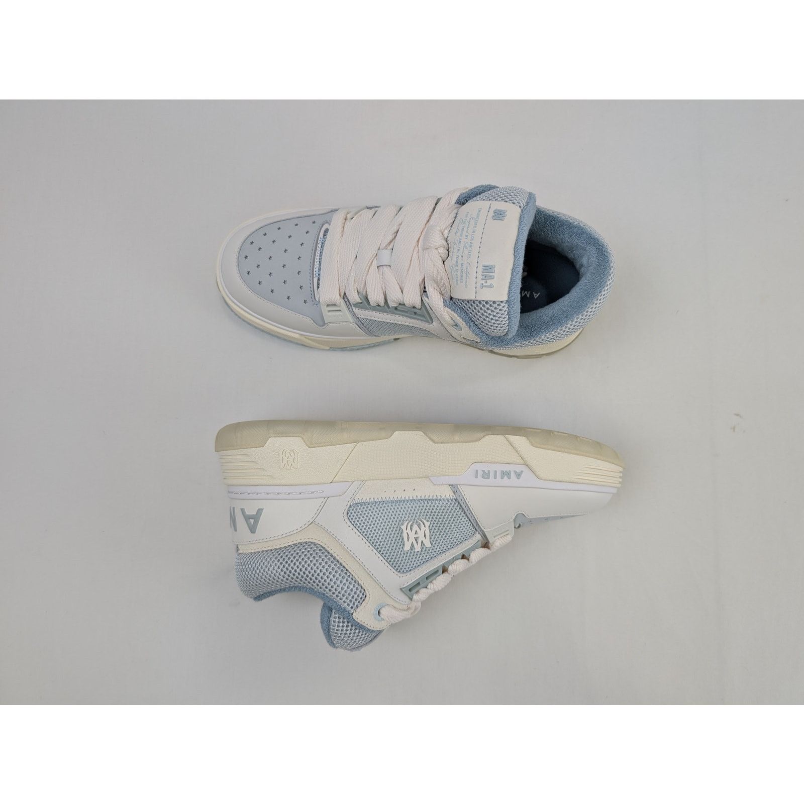 o1rshd1 MA-1 Sneakers in Ice Blue