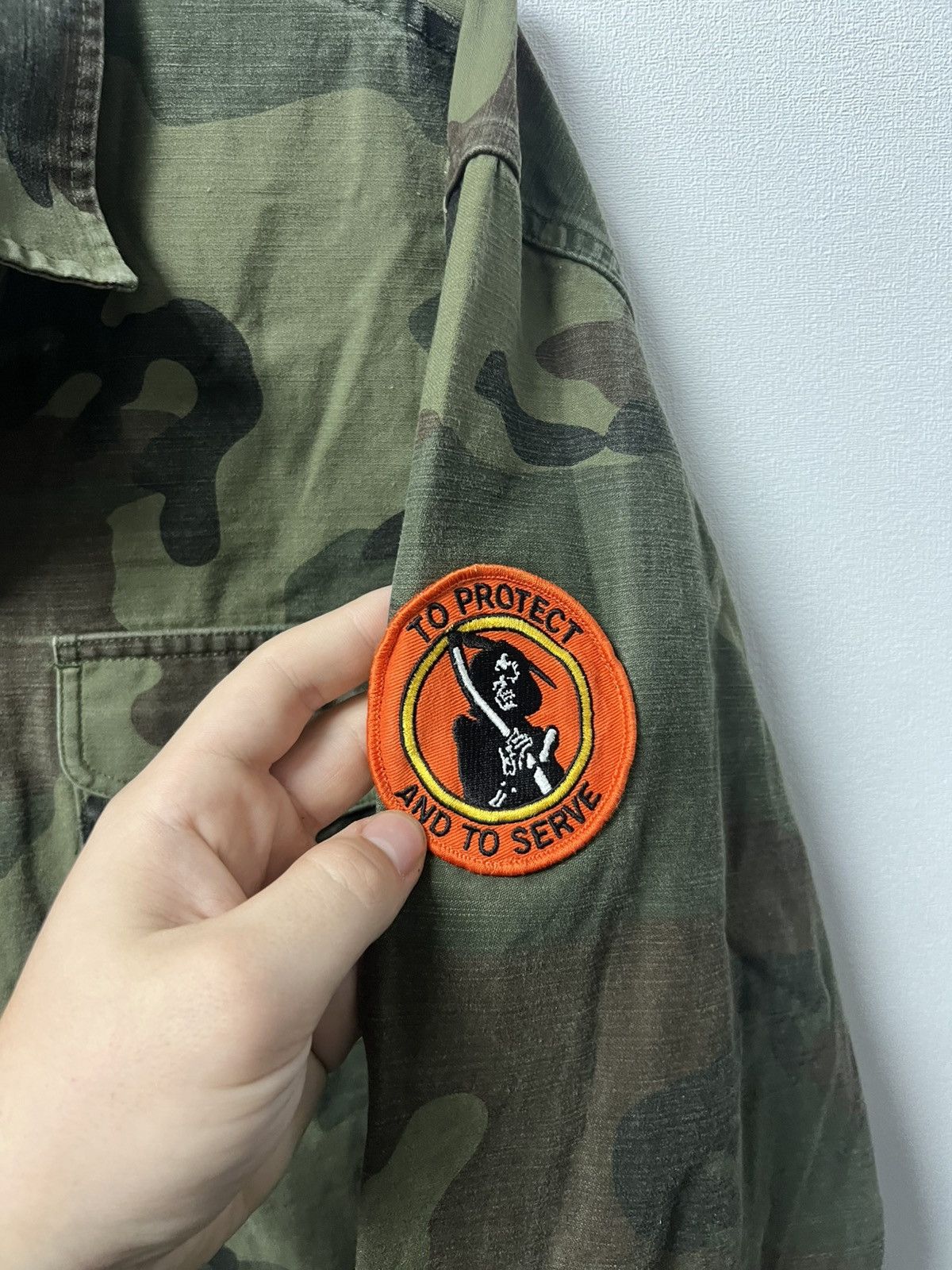 Supreme Supreme Military “Army” Overshirt Jacket Y2K Y8K Size US L / EU 52-54 / 3 - 3 Thumbnail