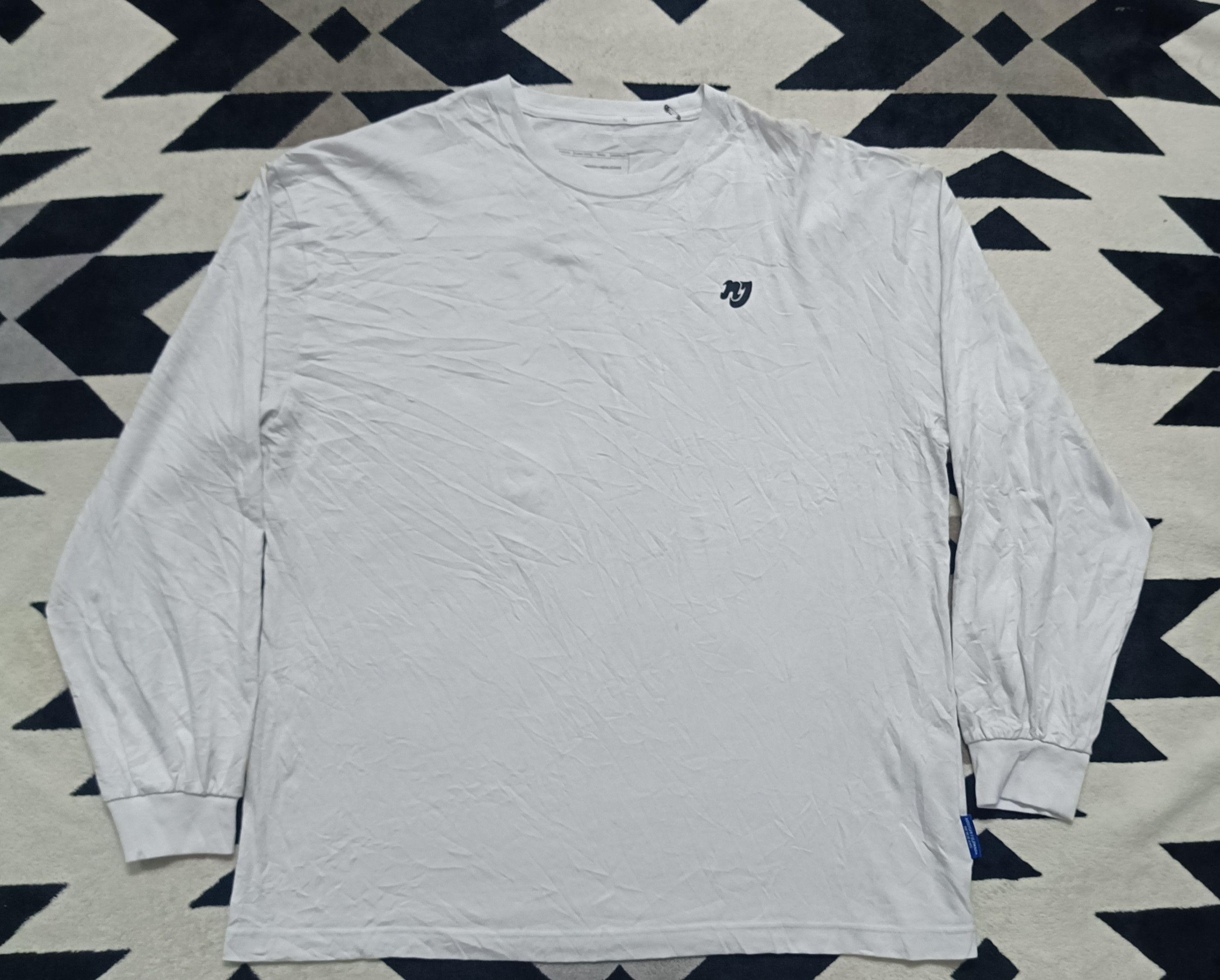 Hiroshi Fujiwara 🔥🔥 Hiroshi Fujiwara X New Jeans KPOP Long Sleeve Tee Size US XL / EU 56 / 4 - 3 Thumbnail