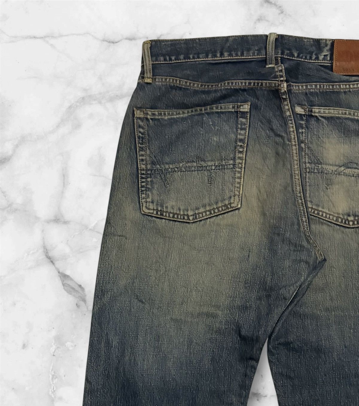 Edwin × Vintage Japanese Edwin Streetwear Jeans Distressed Denim Size US 32 / EU 48 - 8 Thumbnail