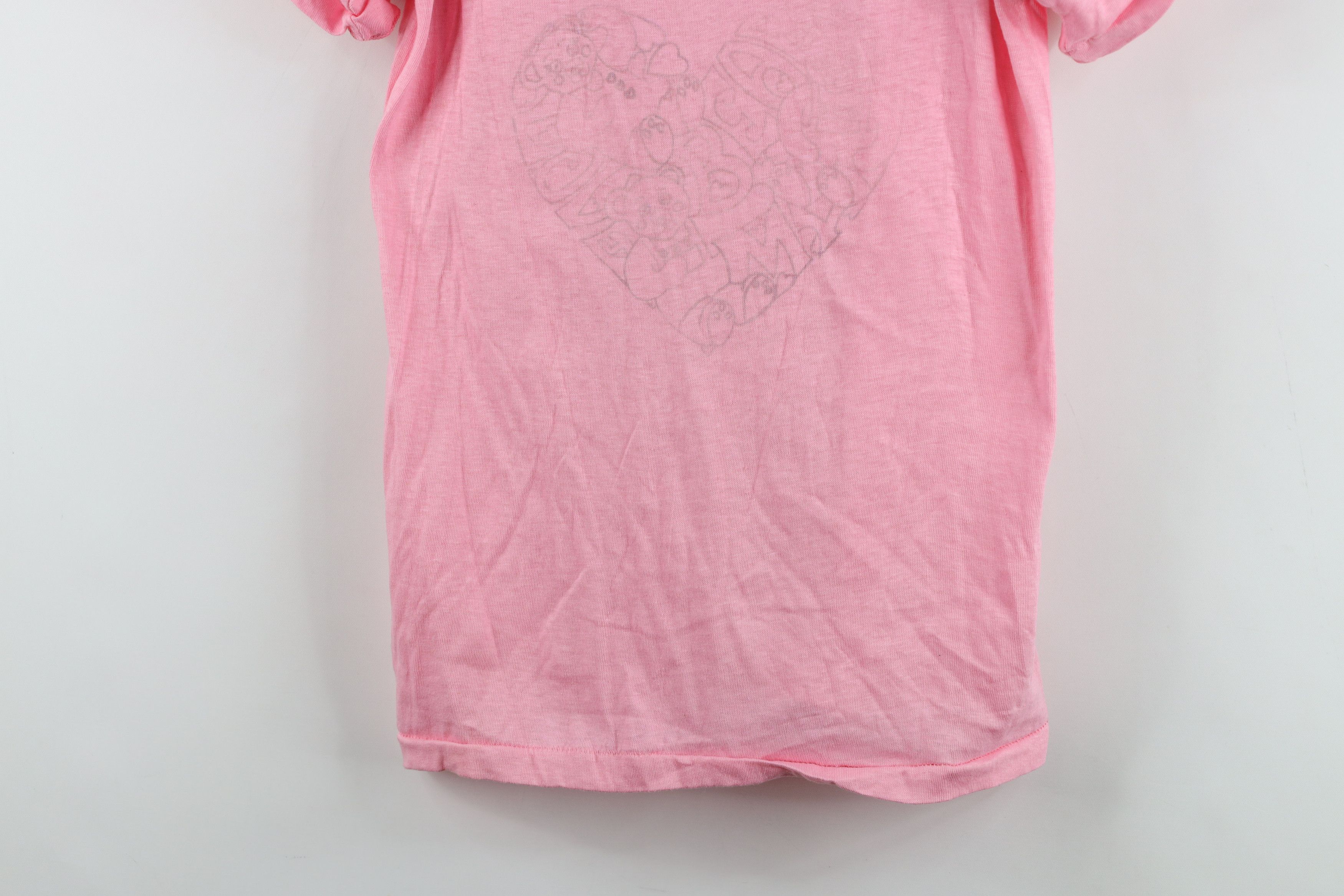 Vintage Vintage 70s Streetwear Thin My Love Bear Heart T-Shirt USA Size S / US 4 / IT 40 - 3 Thumbnail