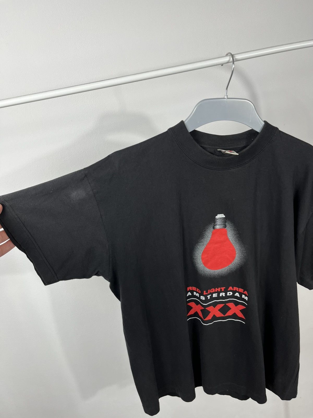 Vintage Vintage Amsterdam Red Light Area XXX Tee Logo Star L Size US L / EU 52-54 / 3 - 5 Thumbnail