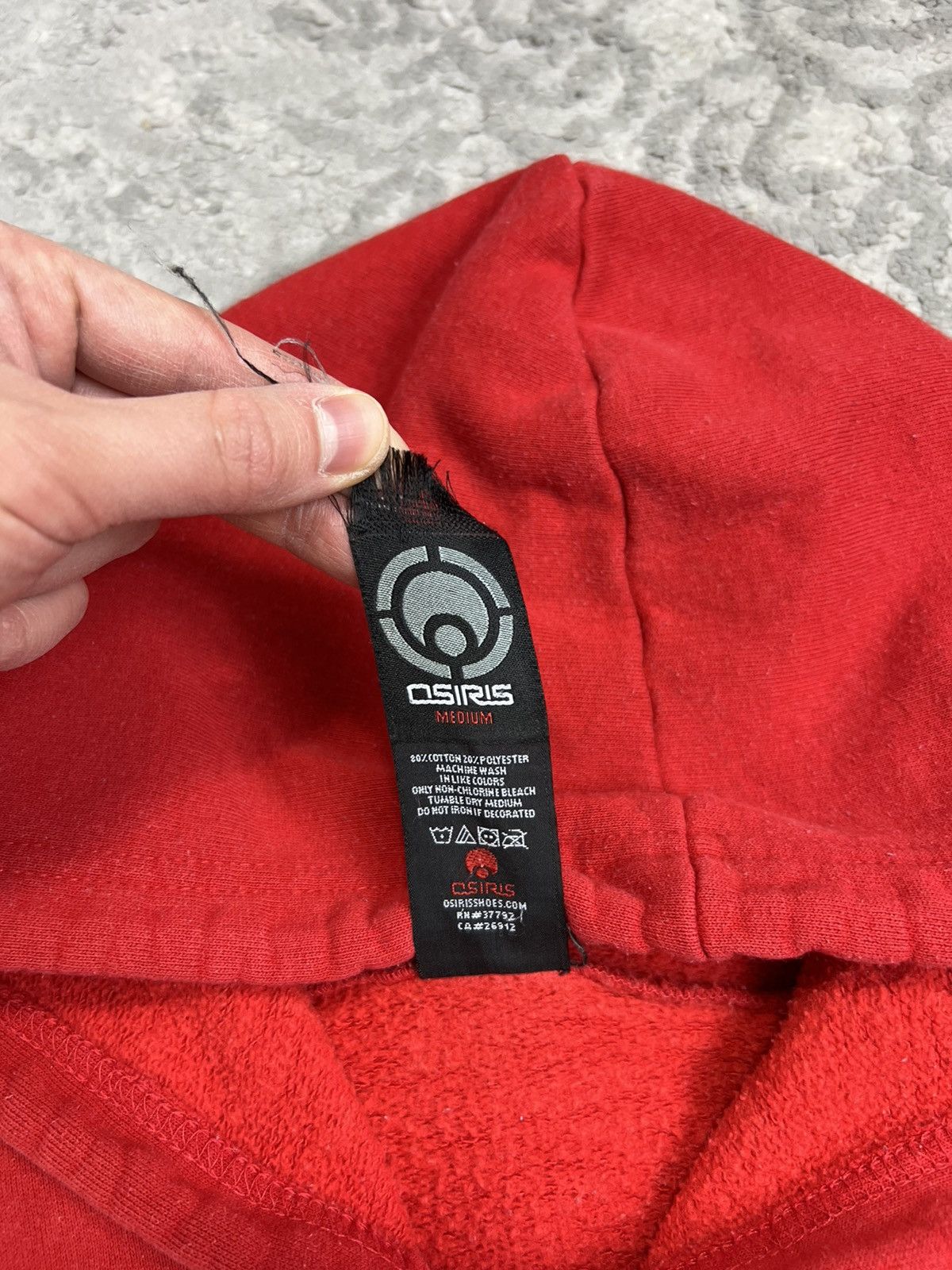 Osiris Osiris Skateboarding Vintage Spellout Hoodie Skate Old Size US M / EU 48-50 / 2 - 3 Thumbnail