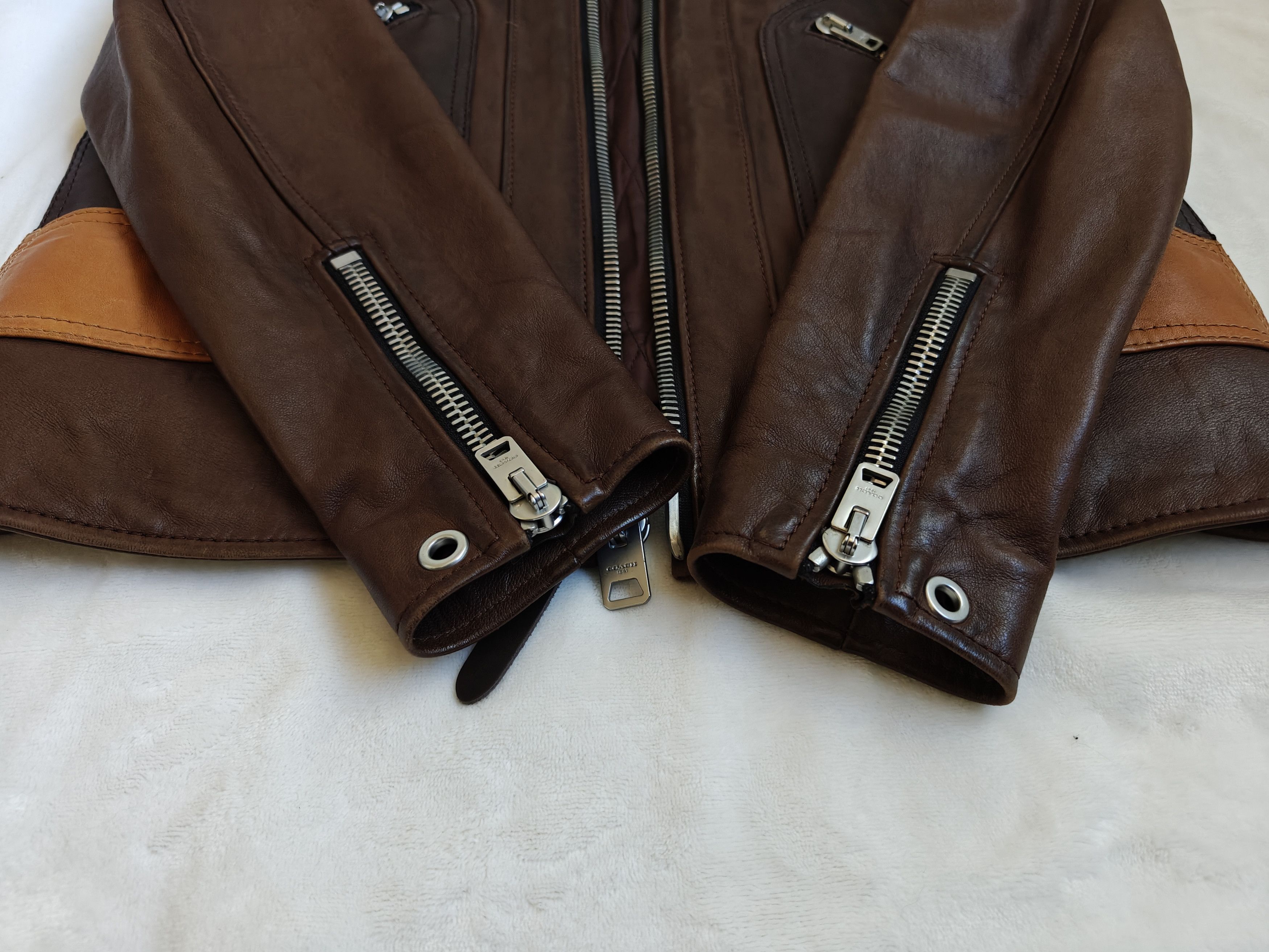 Coach Coach 1941 Brown Leather Jacket Size US S / EU 44-46 / 1 - 4 Thumbnail