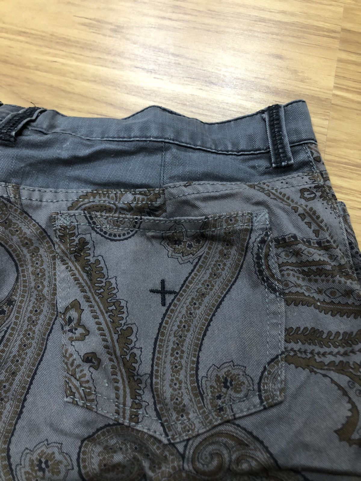 Japanese Brand Kei Hayama Plus Japanese Paisley Pant Size US 30 / EU 46 - 11 Thumbnail