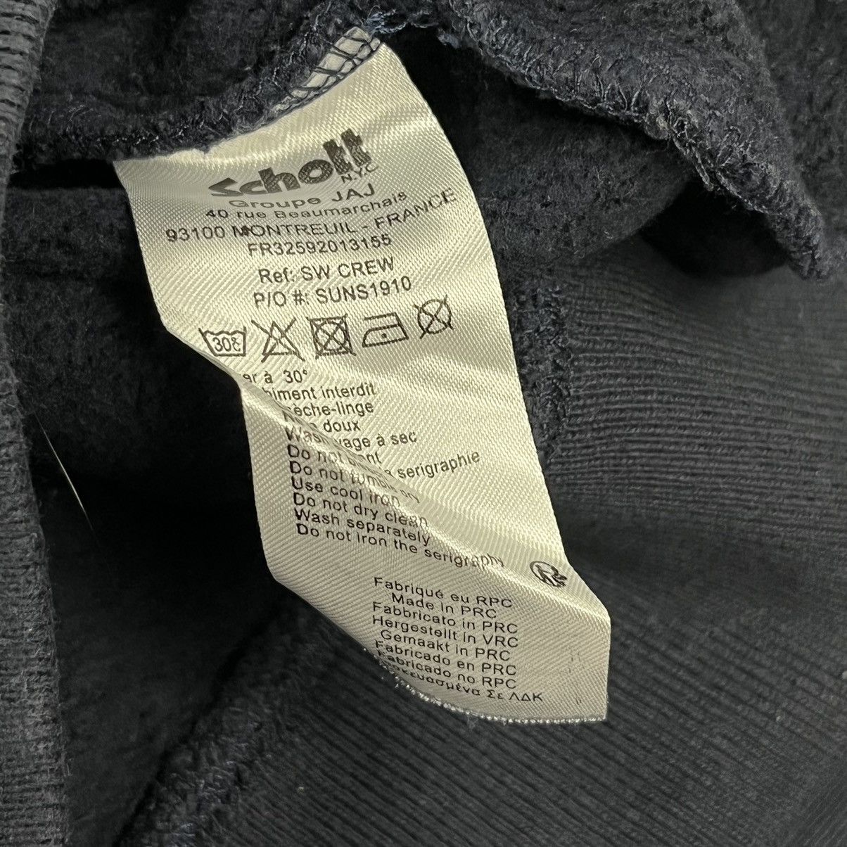 Schott × Vintage Schott vintage sweatshirt box logo Size US L / EU 52-54 / 3 - 9 Thumbnail