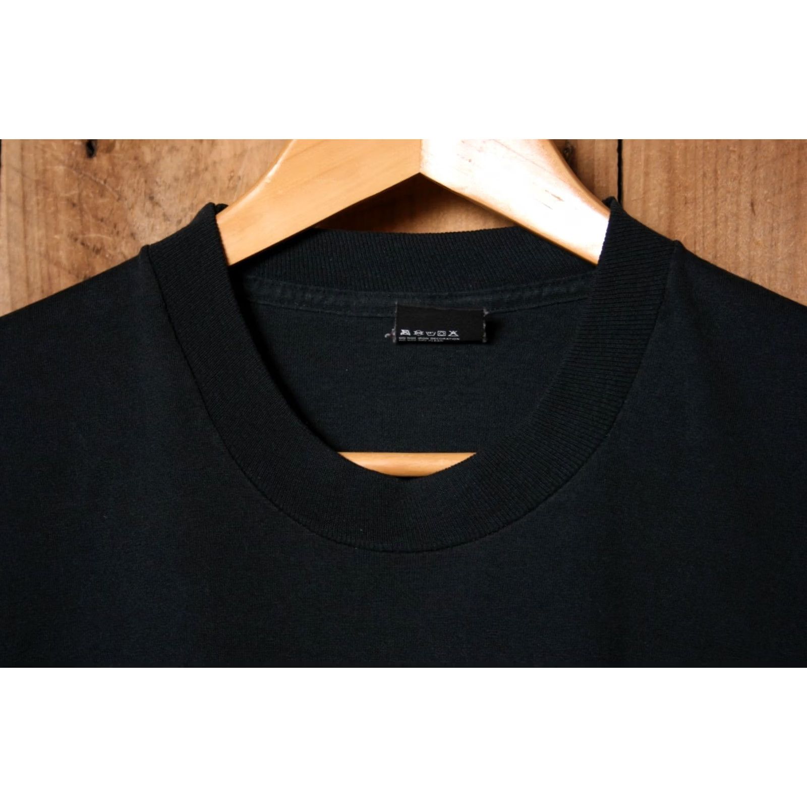 Vintage VINTAGE SCREEN STARS Prussian Eagle Single Stitch Black T-Shirt Sz. L (Fits M) Mens Shirt T-Shirt Black 90s Eagle Vintage Size US M / EU 48-50 / 2 - 2 Thumbnail