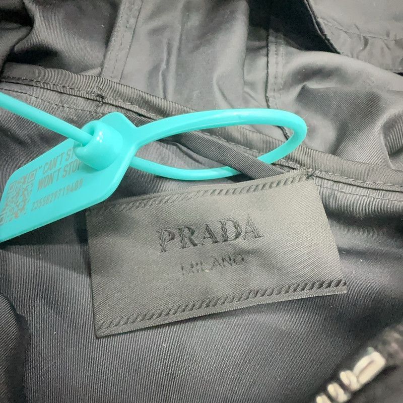 Prada Prada ReNylon Black Hooded Jacket for Men-2506 Size US XL / EU 56 / 4 - 3 Thumbnail