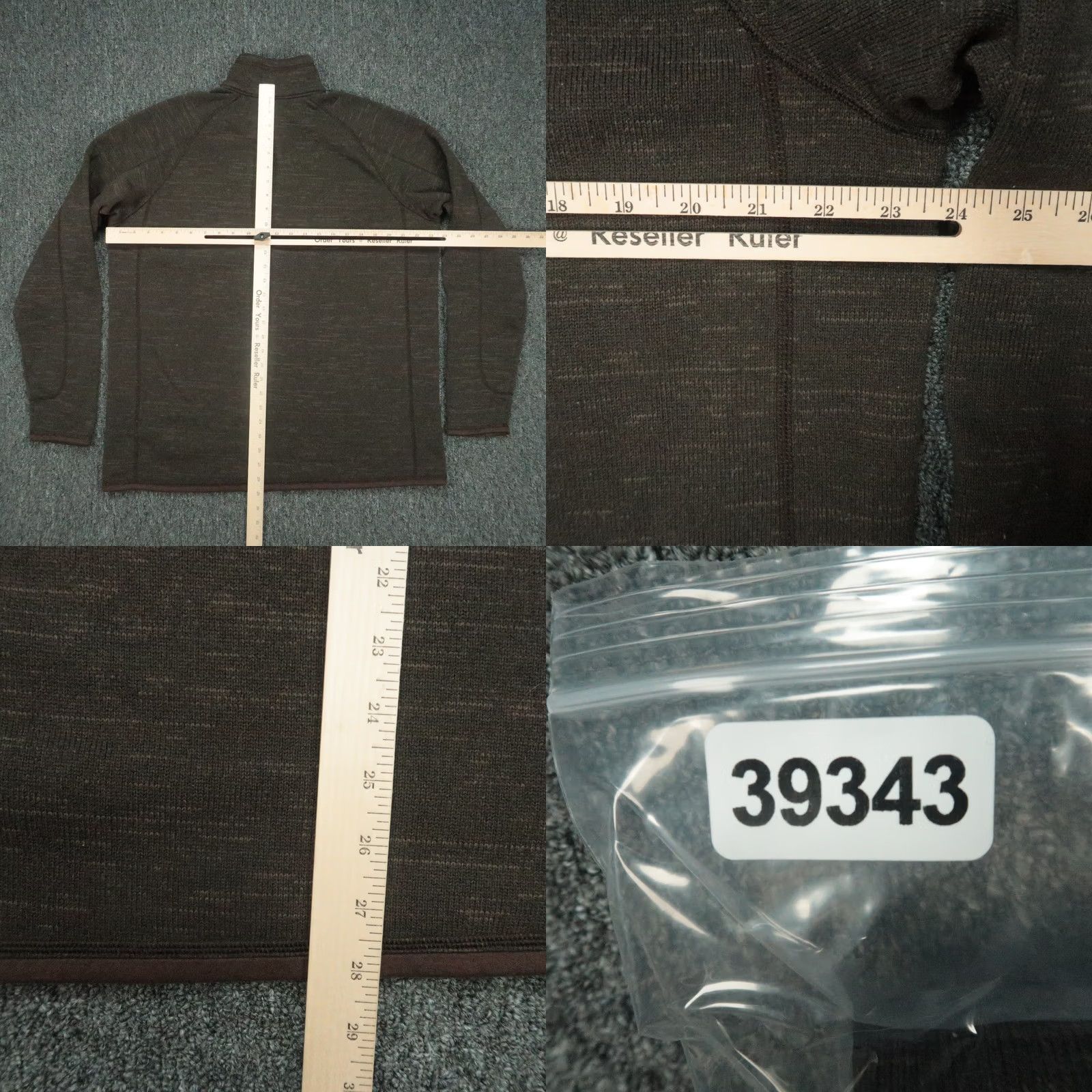 Patagonia Patagonia Better Sweater Quarter-Zip Jacket Mens XL Brown Fleece Pockets Zip Size US XL / EU 56 / 4 - 8 Thumbnail