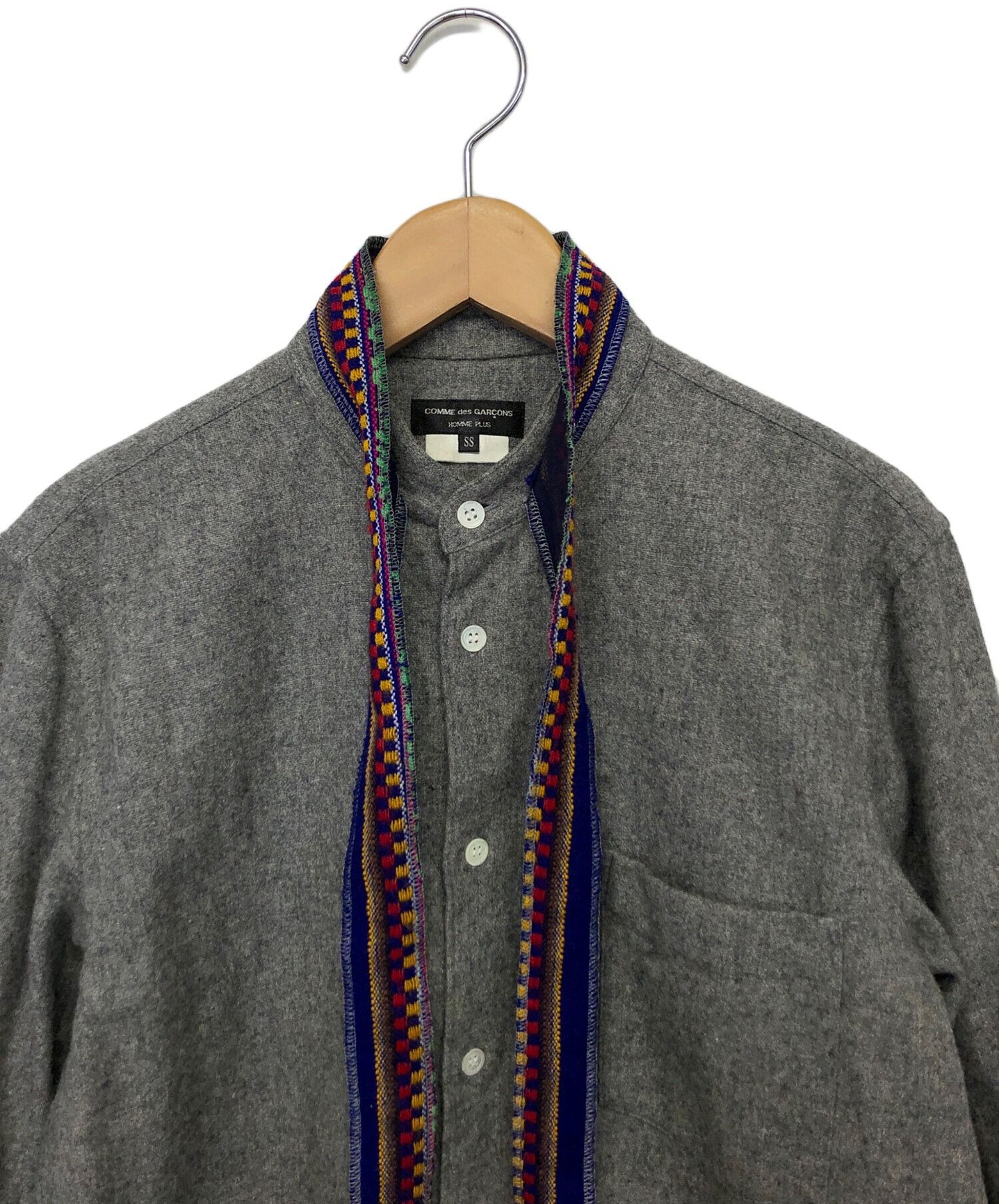 Comme des Garcons Homme Band Collar Shirt Size US S / EU 44-46 / 1 - 2 Thumbnail
