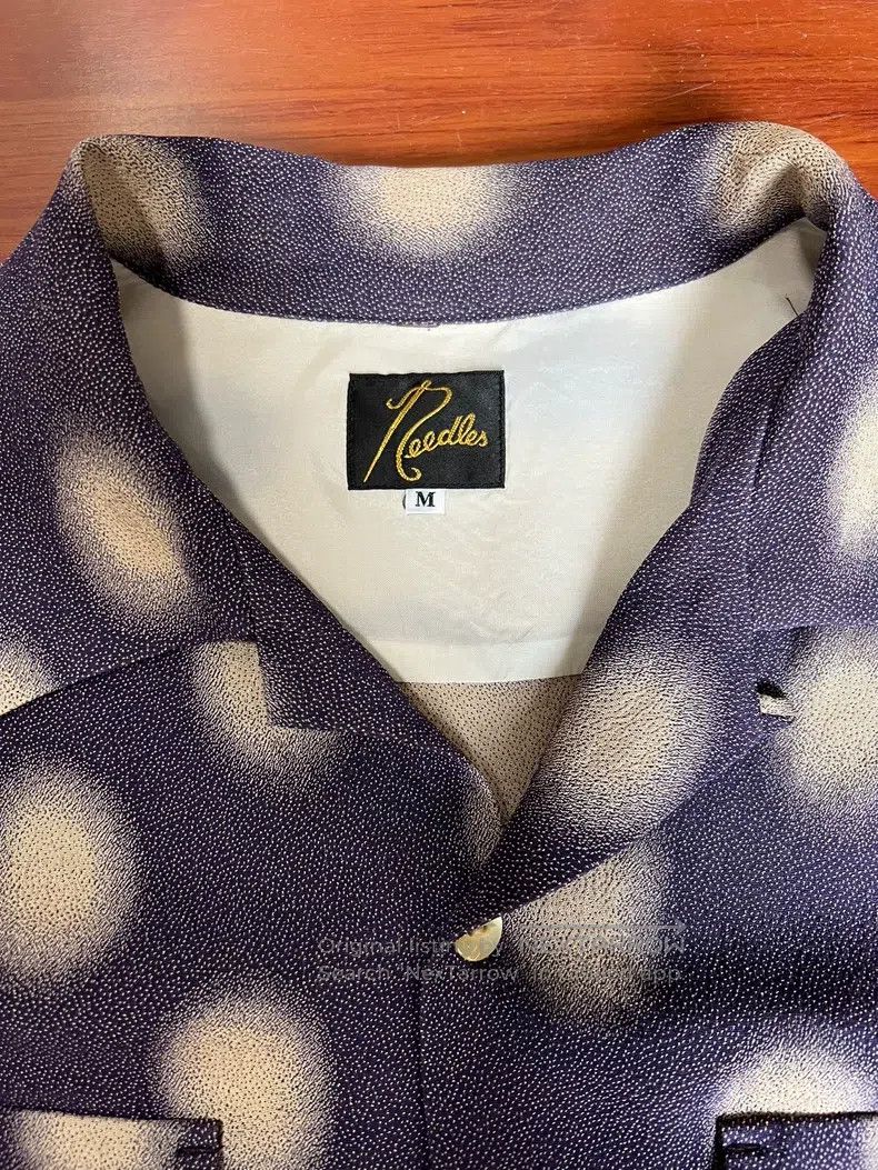 Needles Needles Blue and purple polka-dot shirt Size US M / EU 48-50 / 2 - 2 Thumbnail
