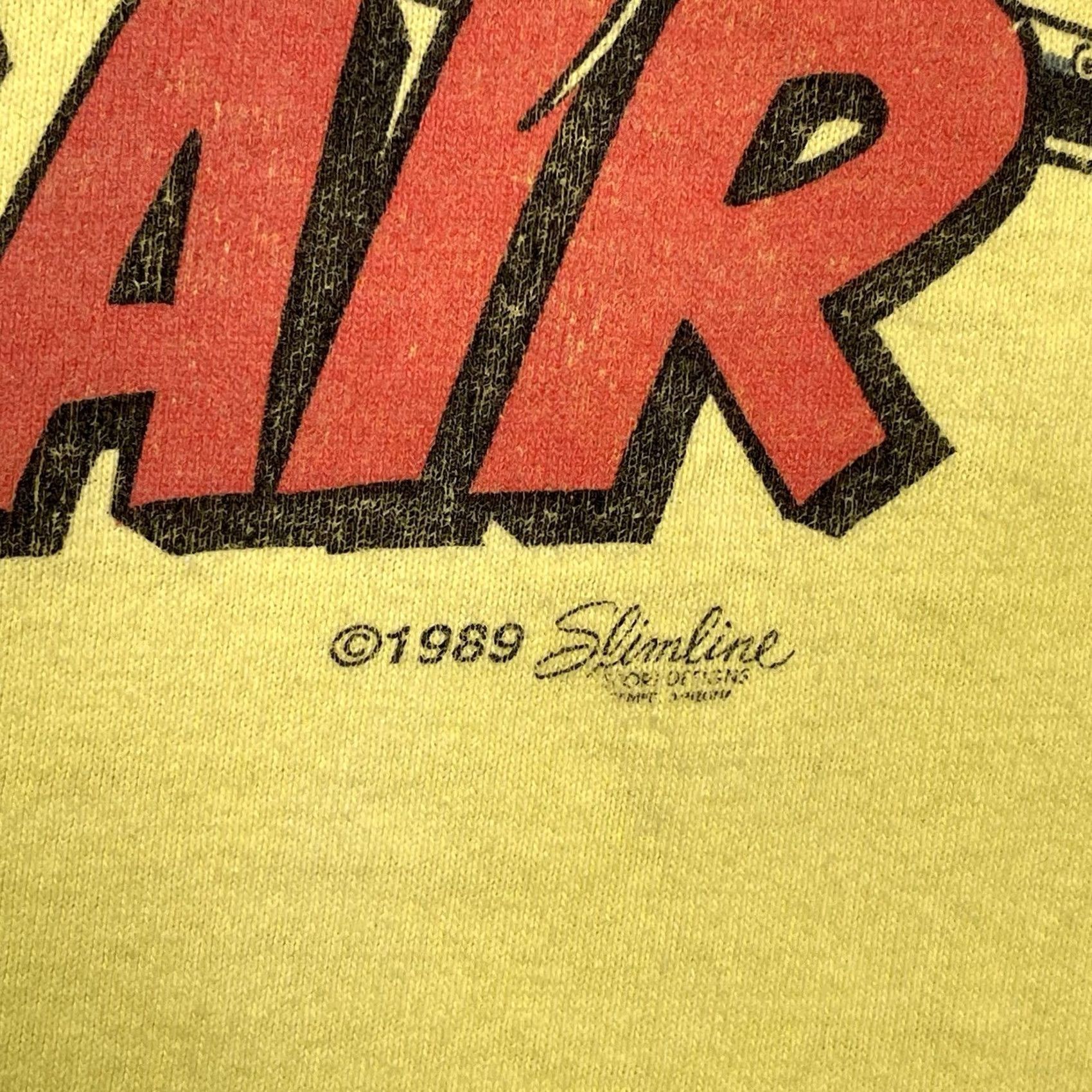 Vintage VINTAGE World War 2 Shirt Mens 2XL Goodyear 80s Military Plane Tee Yellow Size US XXL / EU 58 / 5 - 2 Thumbnail