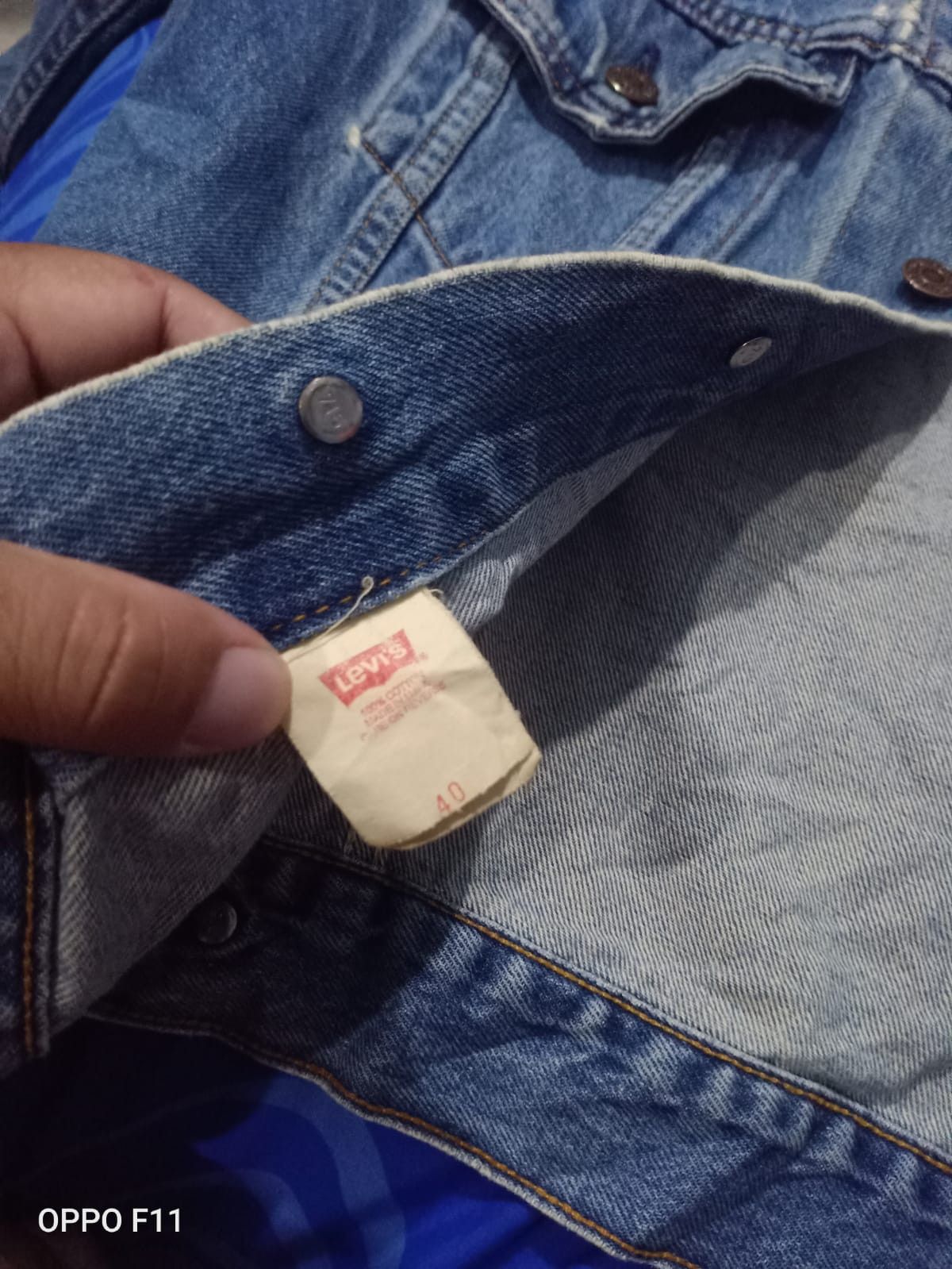 Levi's Trucker Levi's Size US XXS / EU 40 - 5 Thumbnail
