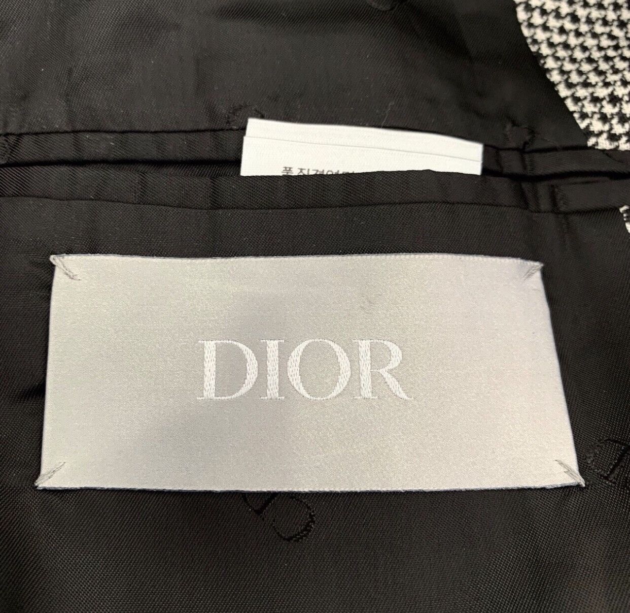 Dior Dior black and white checkered lock coat jacket2412- Size US S / EU 44-46 / 1 - 7 Thumbnail