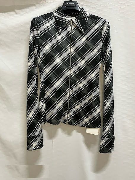 Jil Sander o1loc1c1124 Shirt in Black & White Size XL / US 12-14 / IT 48-50 - 1 Preview