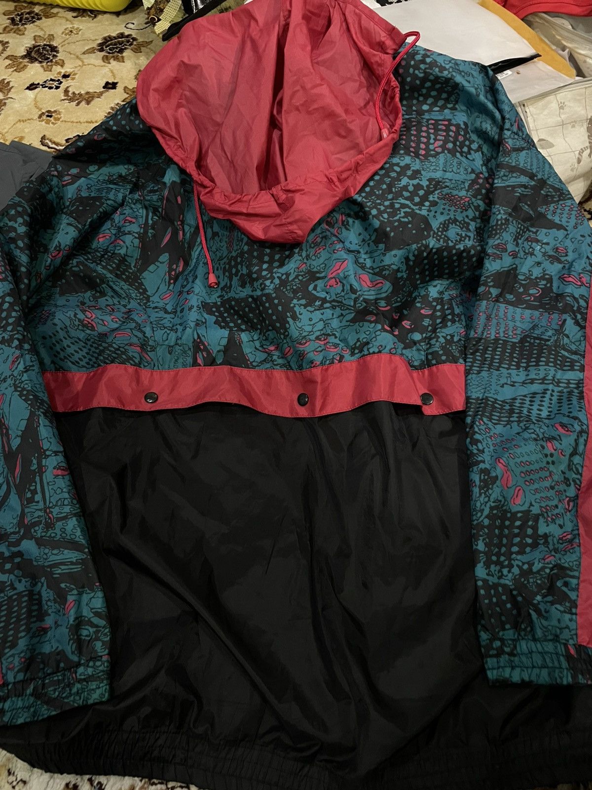 Giant × Vintage Vintage 90s Anorak Giant Cycling Halfzipper Size US XXL / EU 58 / 5 - 8 Thumbnail