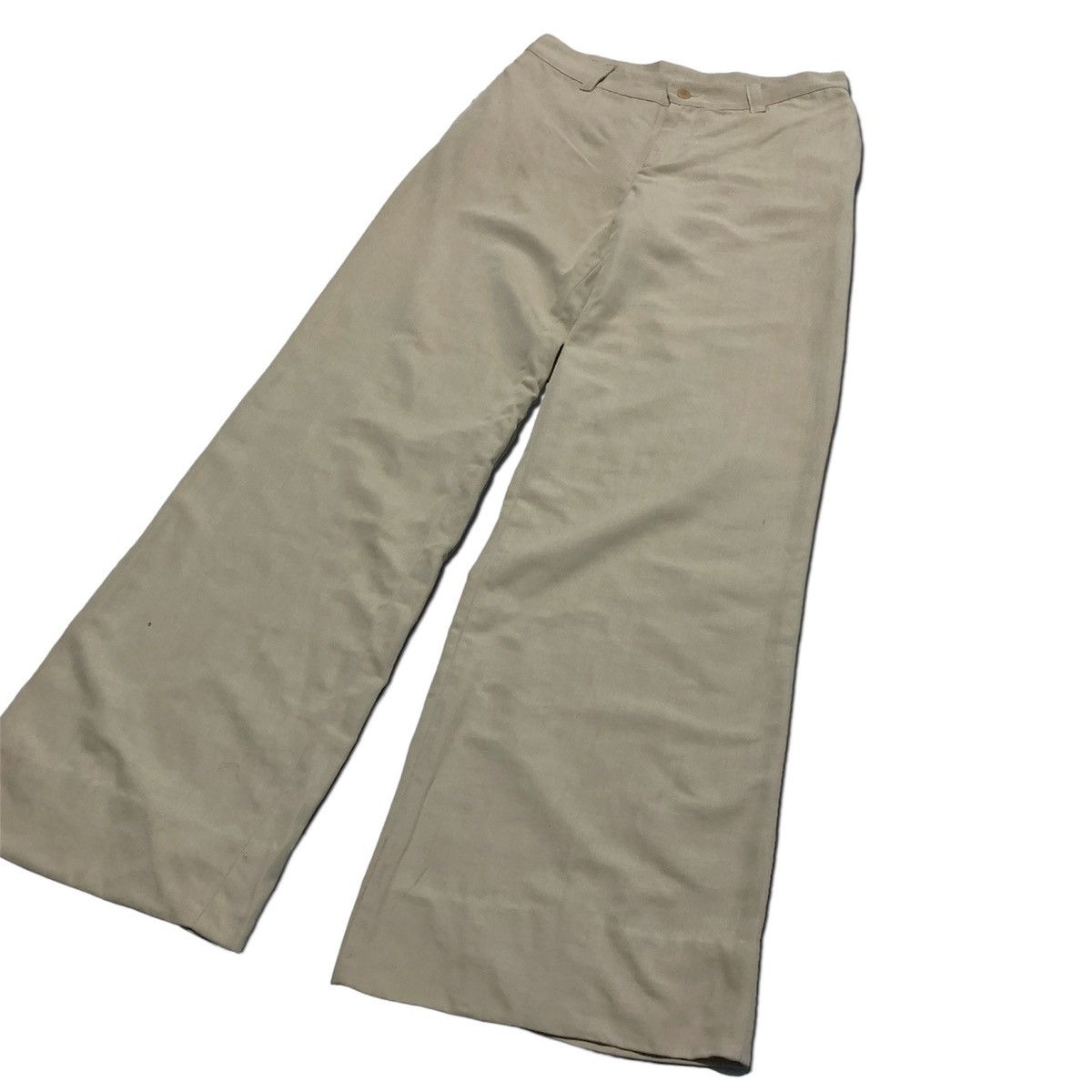 Jean Paul Gaultier Jean Paul Gaultier Spring/Summer 2003 Linen Rayon Trousers Size 25" / US 0 / IT 36 - 4 Thumbnail