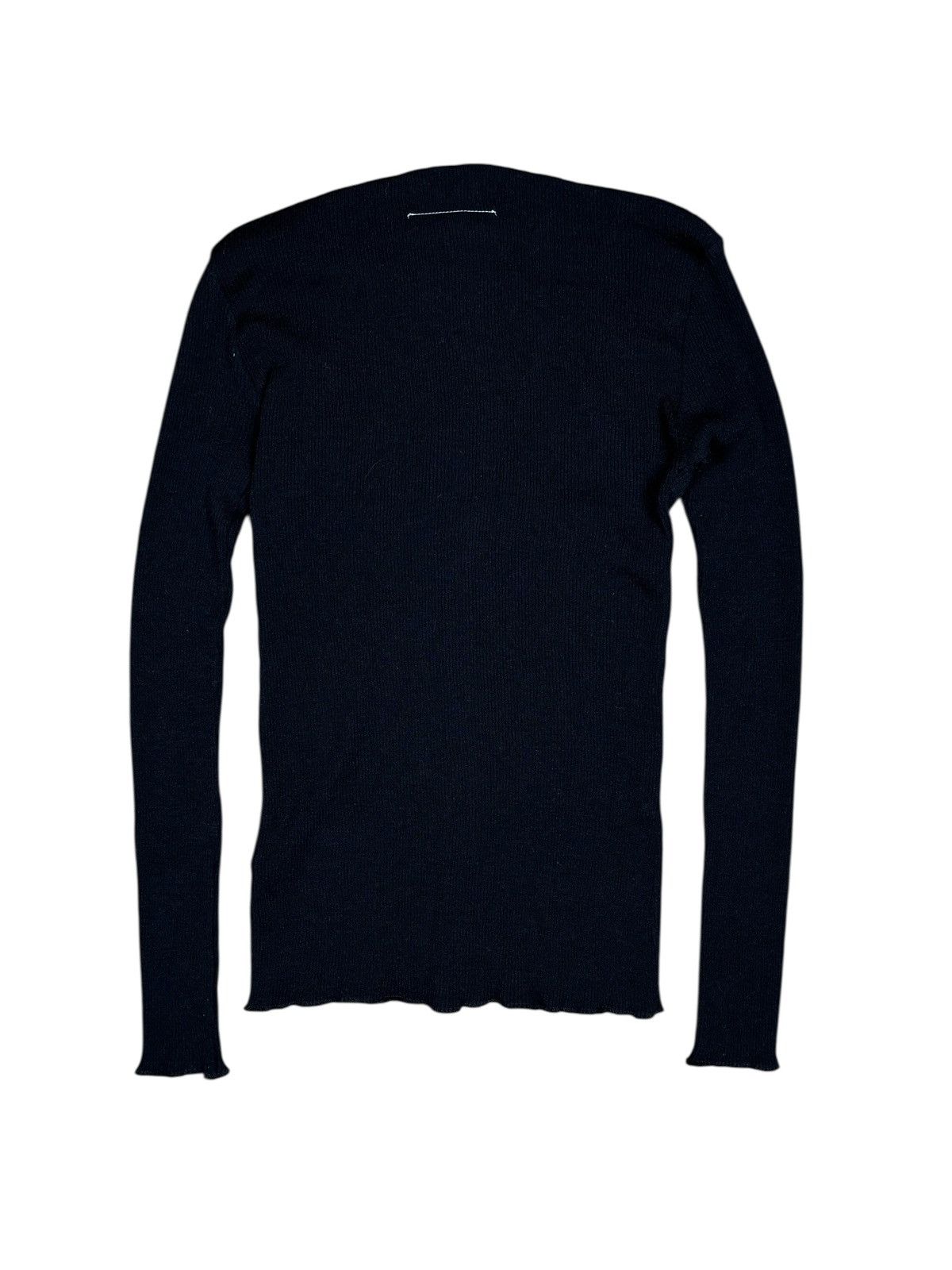 Maison Margiela Maison Margiela MM6 Logo Zip Knit Sweater Size US XS / EU 42 / 0 - 2 Thumbnail