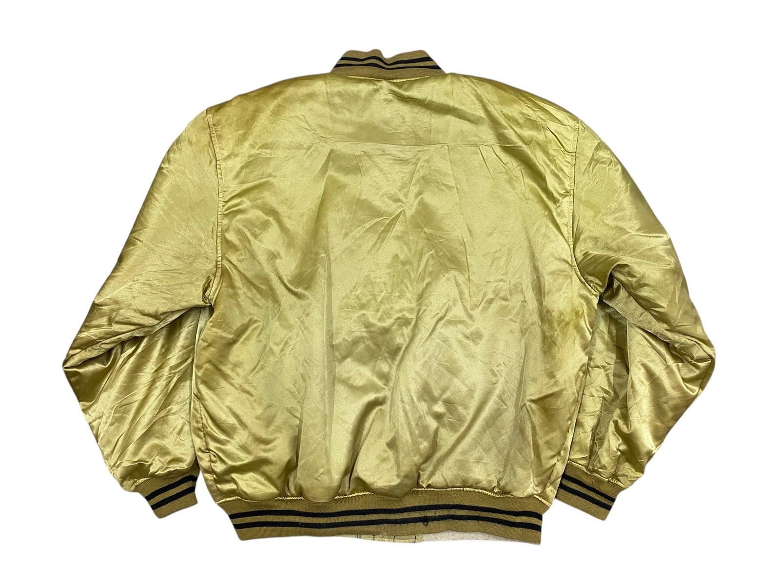 Vintage Vintage Malt's Beer Bomber Jacket - Revisible Size US L / EU 52-54 / 3 - 4 Thumbnail