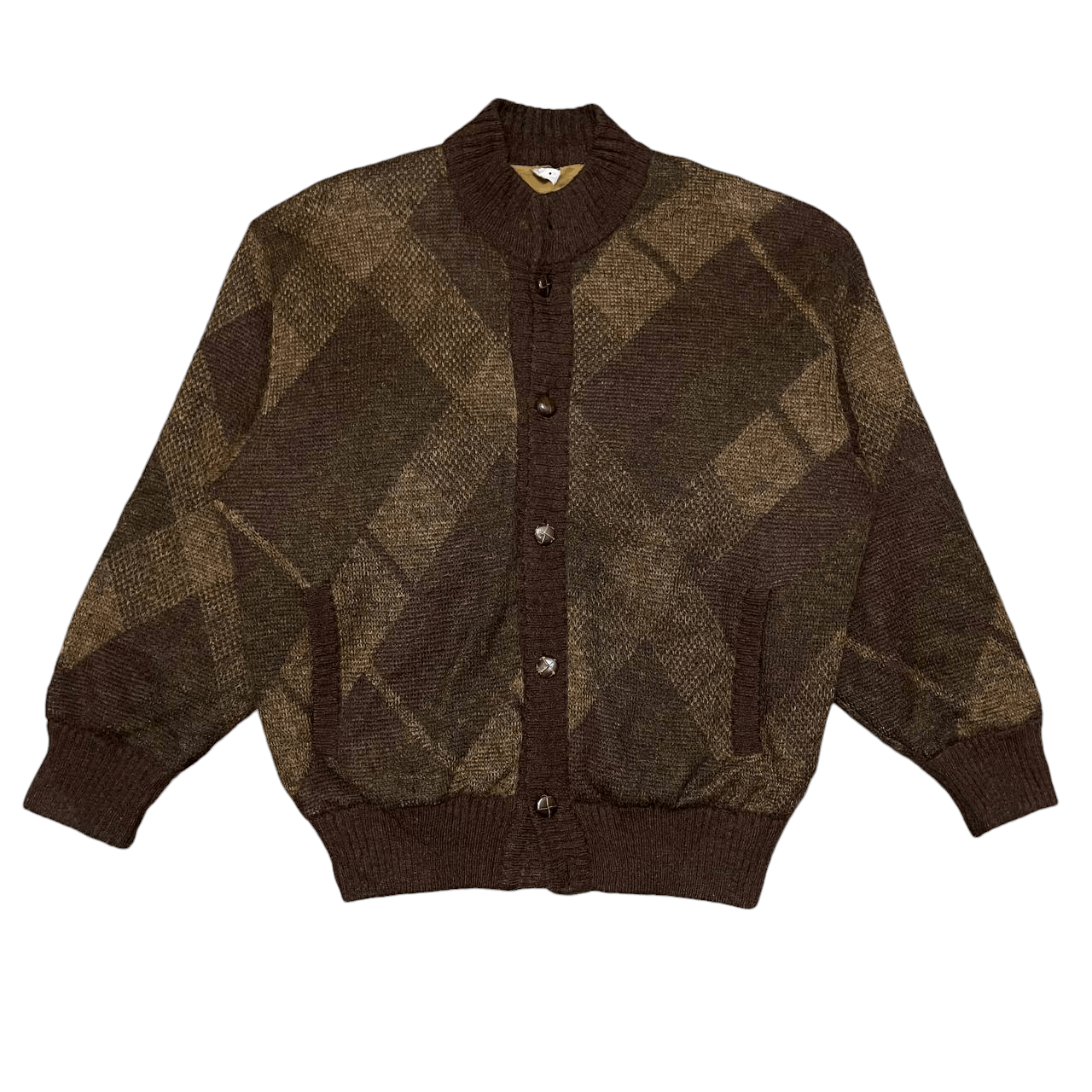 Ermenegildo Zegna Vintage Ermenegildo Zegna Mohair Cardigan Bomber Jacket Size US XL / EU 56 / 4 - 1 Thumbnail
