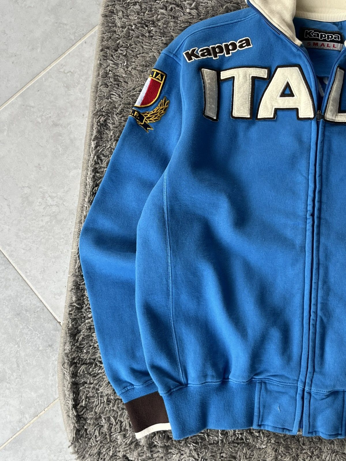 Kappa Vintage Zip Kappa Soccer ITALIA 🇮🇹 Size US M / EU 48-50 / 2 - 5 Thumbnail