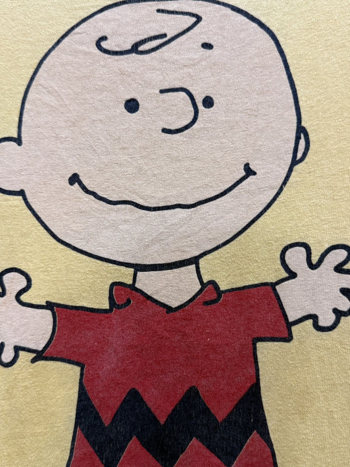 Cartoon Network × Vintage Vintage 90s Charlie Brown United Feuture Faded Tee Size US L / EU 52-54 / 3 - 5 Thumbnail