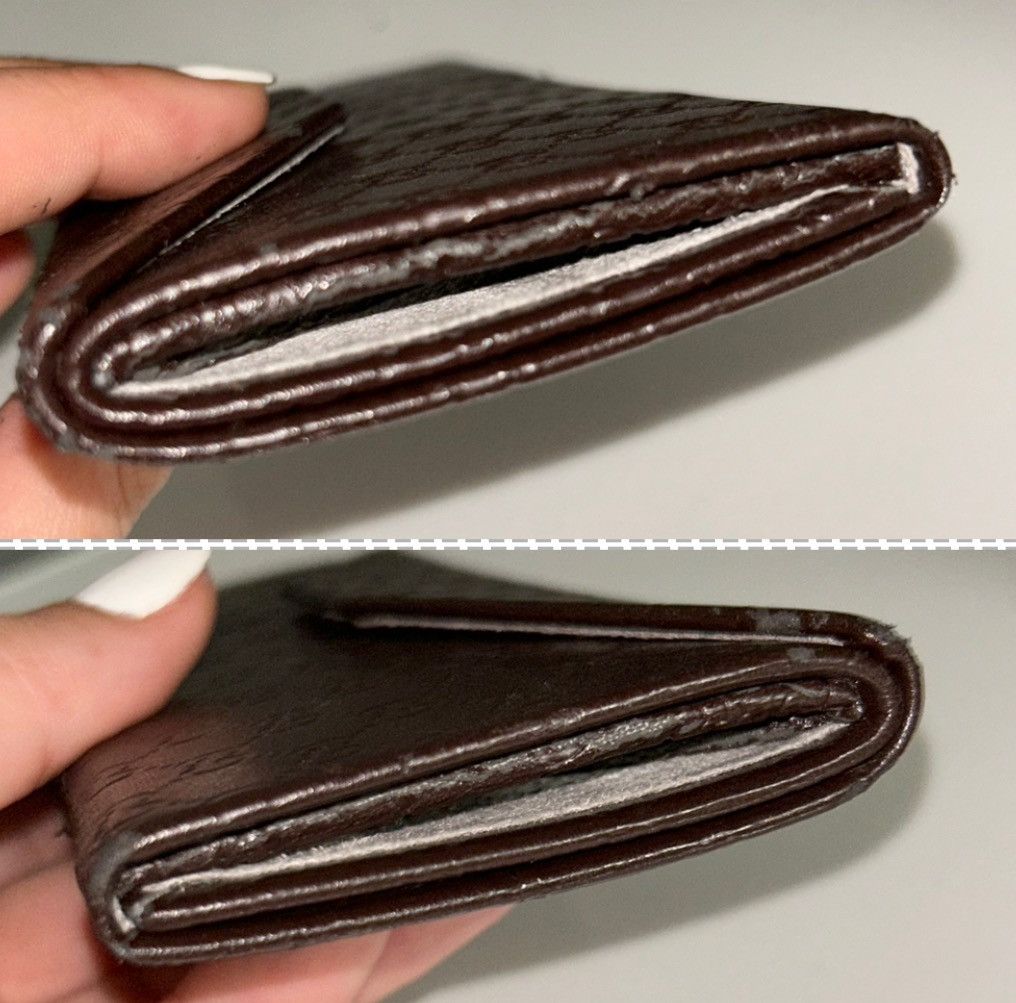 Gucci Gucci Guccissima Chocolate Brown Sunglasses Case Cardholder Size ONE SIZE - 15 Thumbnail