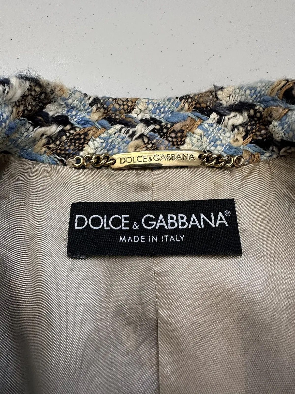 Dolce & Gabbana Dolce & Gabbana Archiv Blazer Jacket Designer Womens Size S / US 4 / IT 40 - 11 Thumbnail
