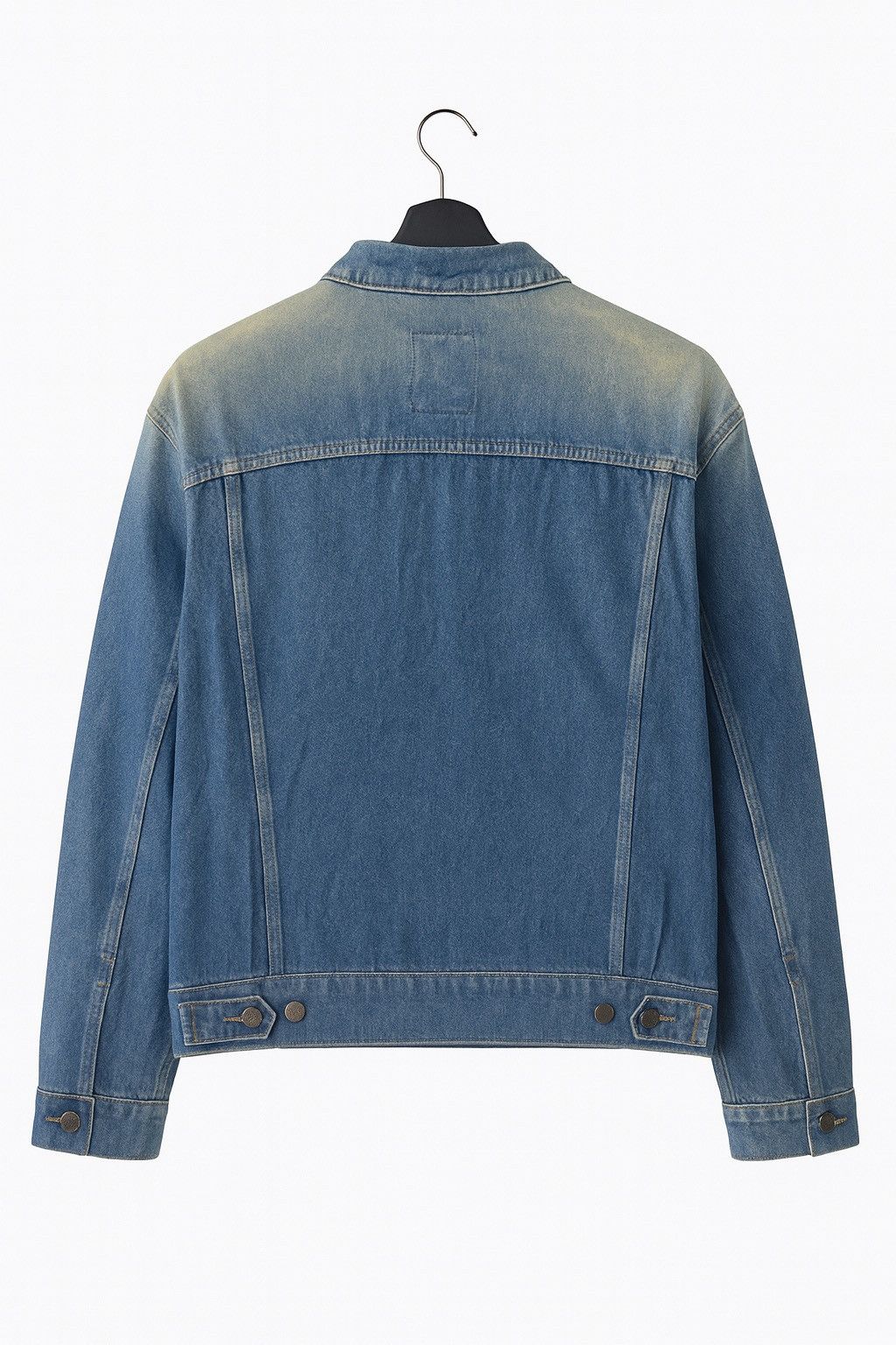 Vintage Vintage Valentino Garavani Jeans Denim Jacket Made in Italy Size US M / EU 48-50 / 2 - 2 Thumbnail