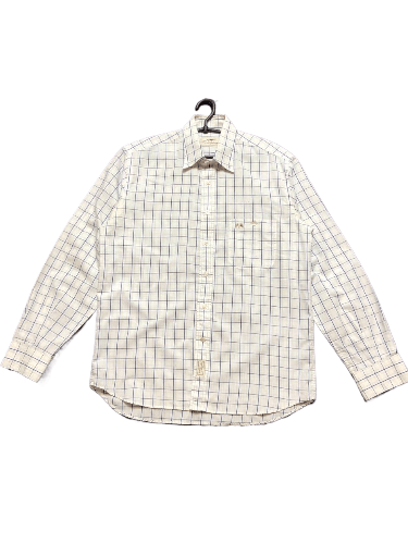 Burberry Vintage Thomas Burberry Checkered Button Up Shirt Size M Size US M / EU 48-50 / 2 - 1 Thumbnail
