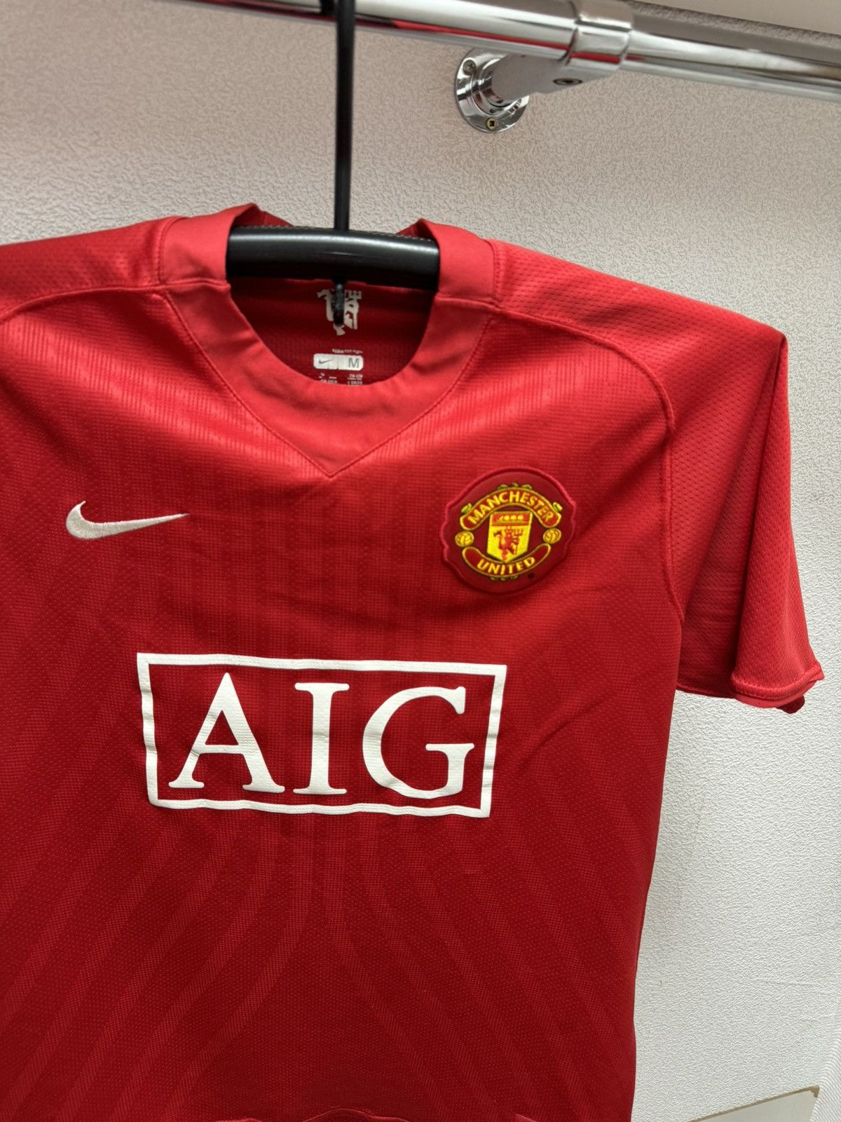 Nike Manchester United Aig Rooney 10 vintage soccer jersey M Size US M / EU 48-50 / 2 - 4 Thumbnail