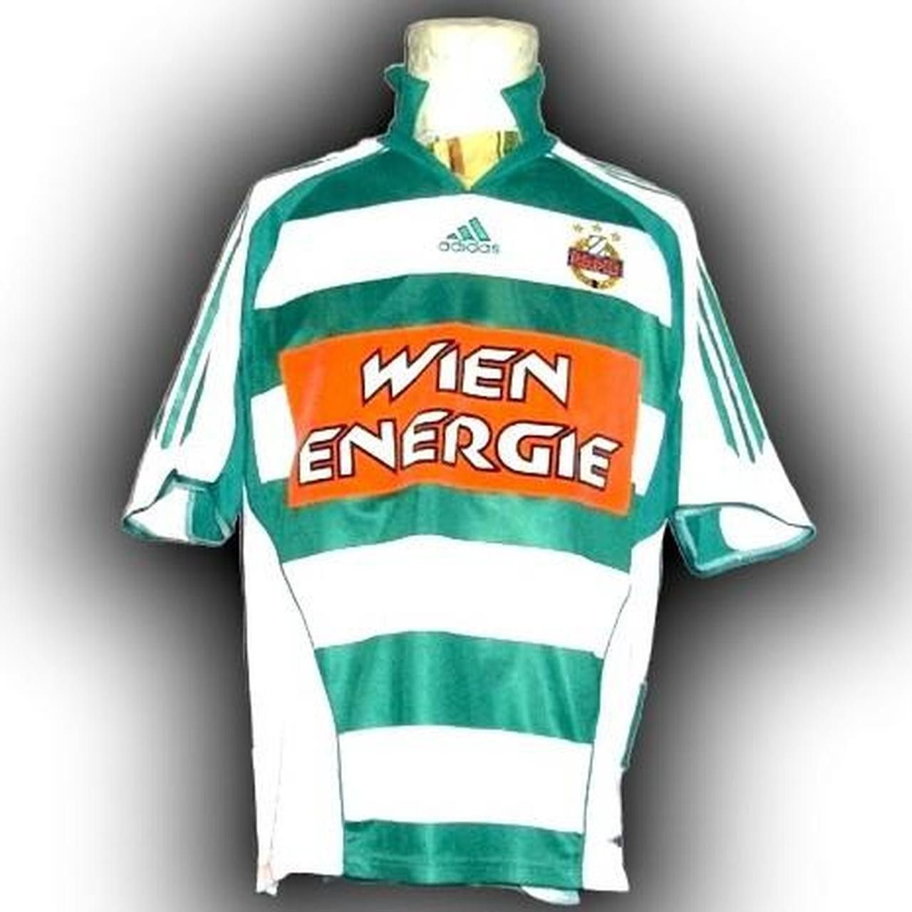 Adidas Rapid Vienna Austria 2005 2006 2007 Home Shirt Jersey Size US M / EU 48-50 / 2 - 1 Thumbnail