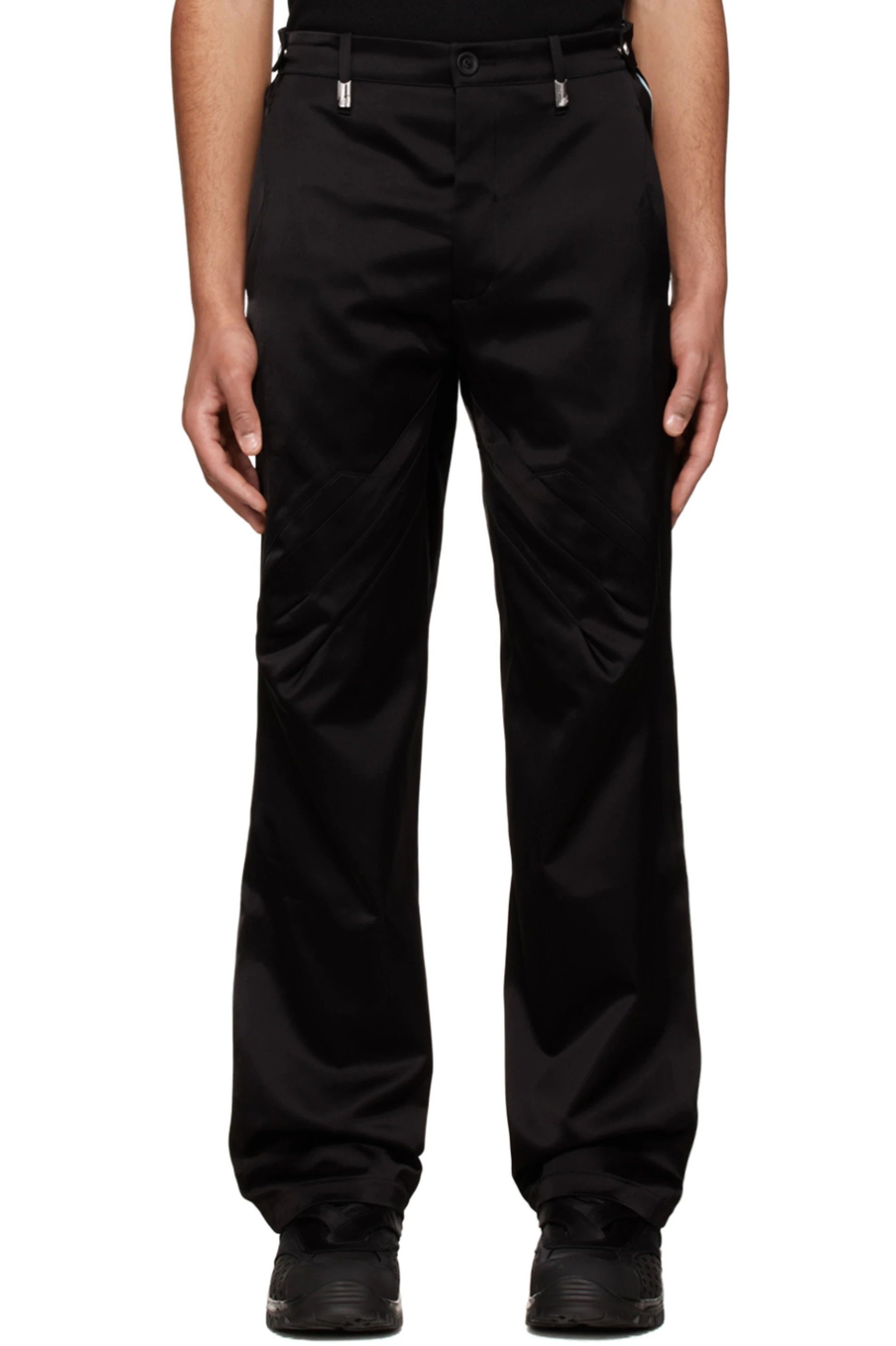 Kiko Kostadinov Black Itten Trousers Size US 32 / EU 48 - 1 Thumbnail
