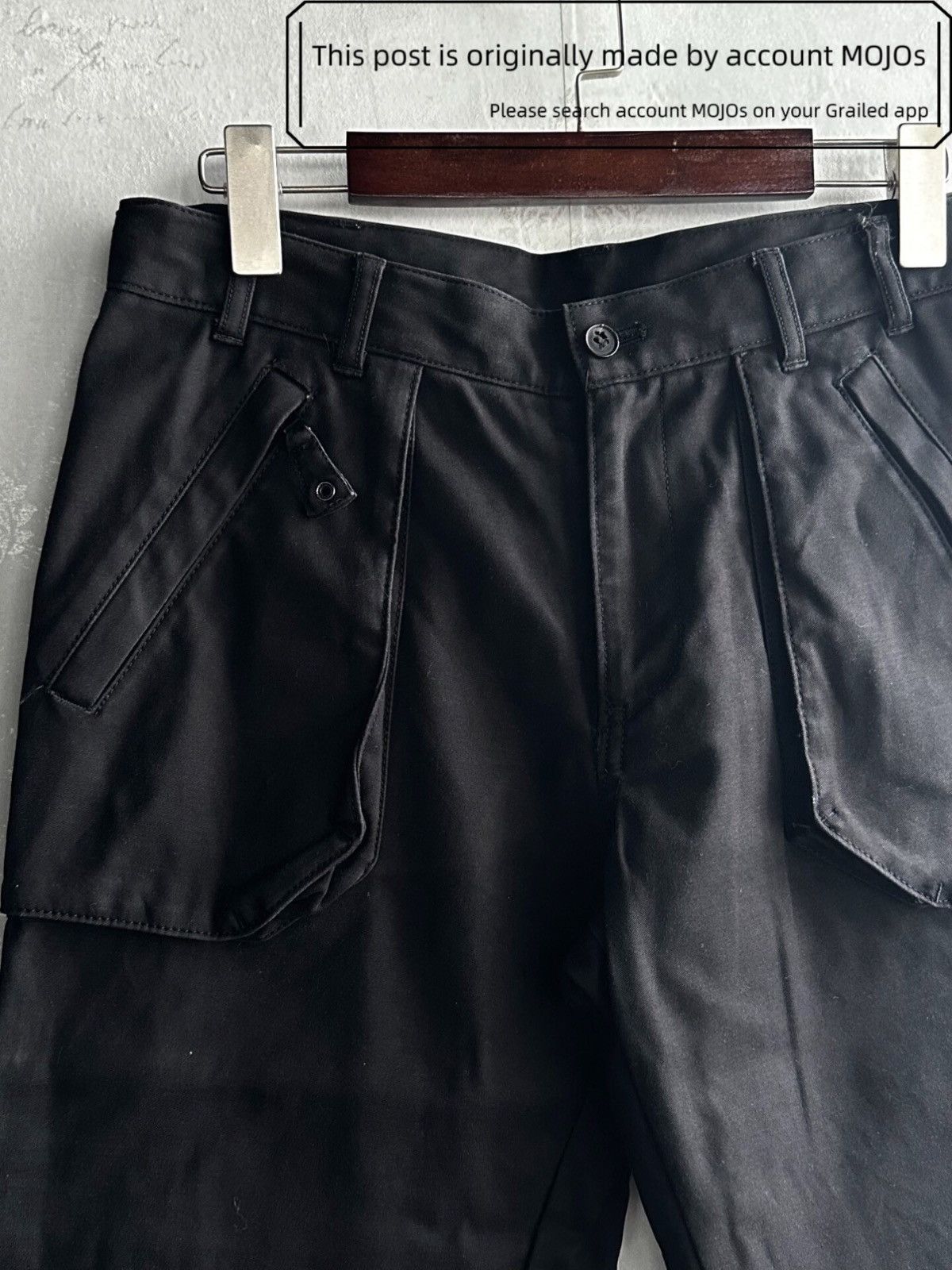 Sz 48 Jean Paul Gaultier 00s Structure Pocket Cargo Mojos055 in Black, Men's (Size 32)