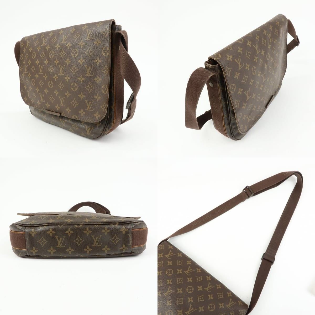 Louis Vuitton Louis Vuitton Monogram Beaubourg MM Canvas Messenger Bag Size ONE SIZE - 3 Thumbnail