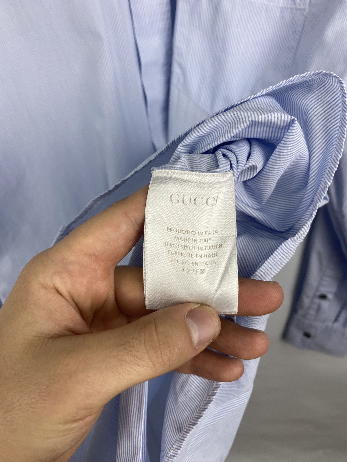 Gucci 🇮🇹 Gucci Classic Shirt made in Italy Rare Retro Y2K Hype Size US M / EU 48-50 / 2 - 7 Thumbnail