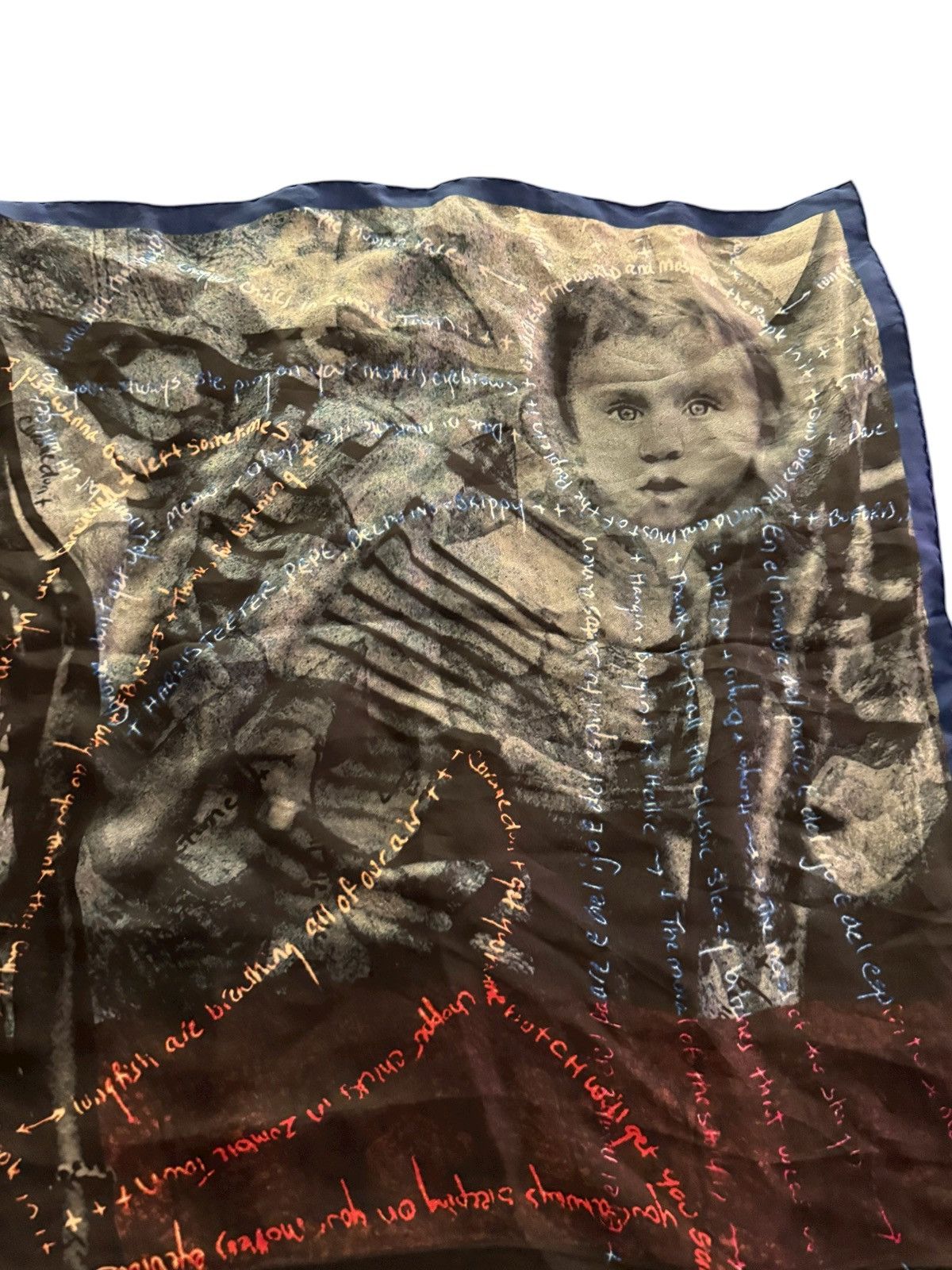 Chrome Hearts Chrome Hearts Family Silk Scarf Size ONE SIZE - 3 Thumbnail