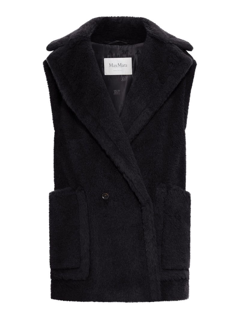 Max Mara TEDDY VEST IN ALPACA AND WOOL Size M / US 6-8 / IT 42-44 - 1 Thumbnail