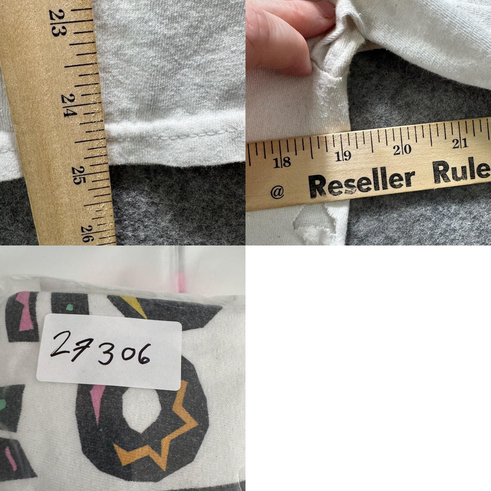 Vintage Looney Tunes Shirt Mens M White Graphic Tee Crewneck 100% Cotton Short Sleeve Logo Back None Vintage: No Size US M / EU 48-50 / 2 - 10 Thumbnail