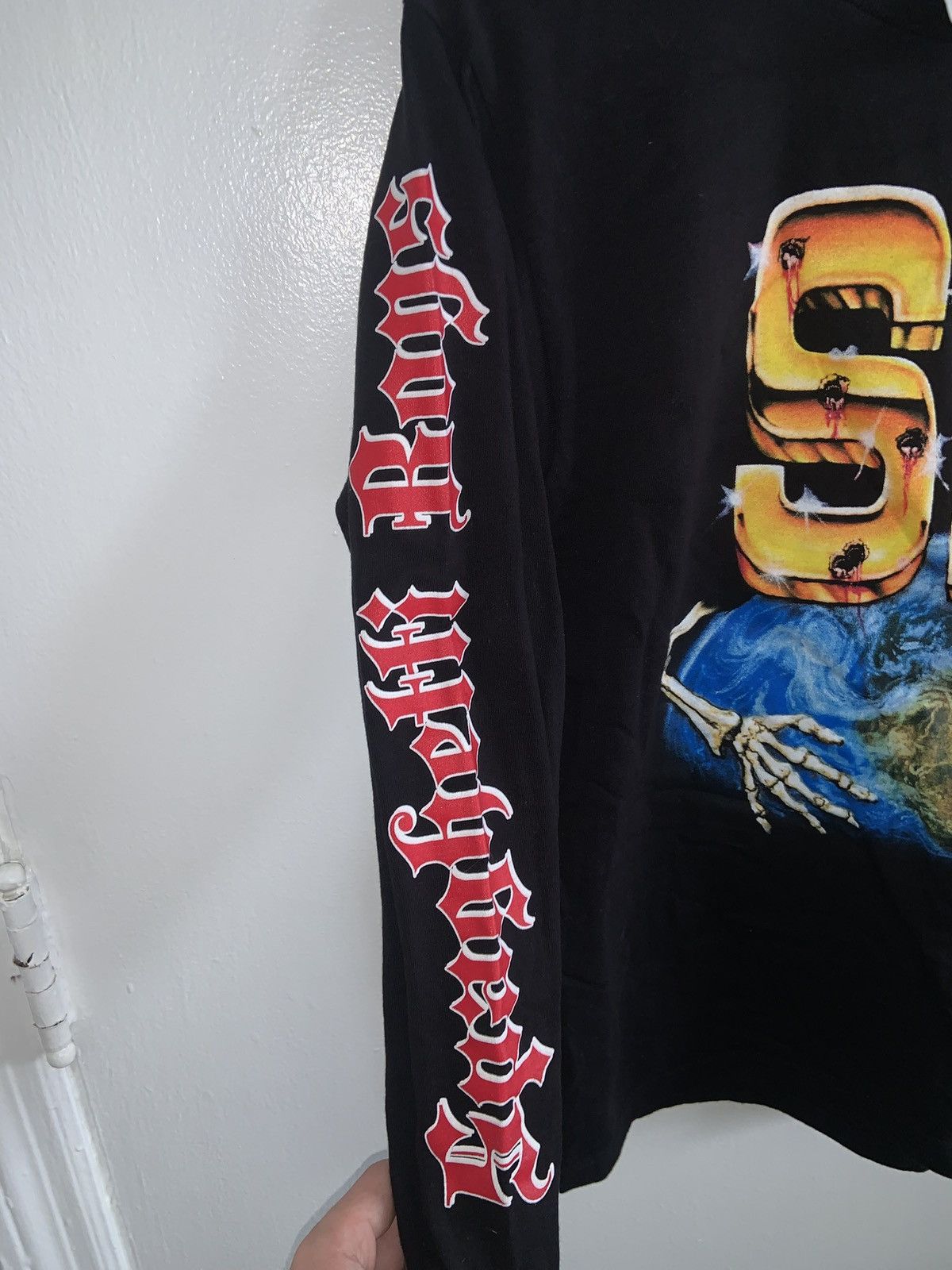Spaghetti Boys Spaghetti Boys Screw the World Longsleeve Size US S / EU 44-46 / 1 - 3 Thumbnail