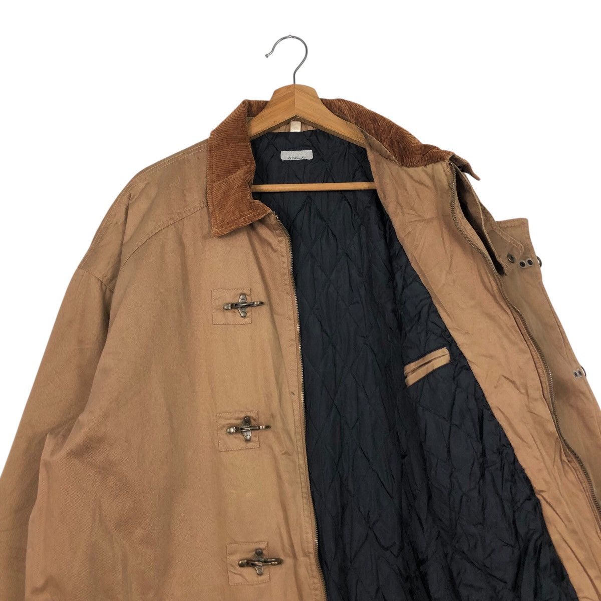 Japanese Brand 📌Vintage Chore Worker Jacket Duck Canvas Detroit 3 Suisses Size US L / EU 52-54 / 3 - 13 Thumbnail