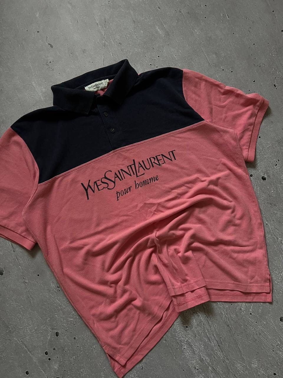 Yves Saint Laurent Yves Saint Laurent YSL Polo Shirt KESSNESIM Vintage Y2K M Size US M / EU 48-50 / 2 - 1 Thumbnail