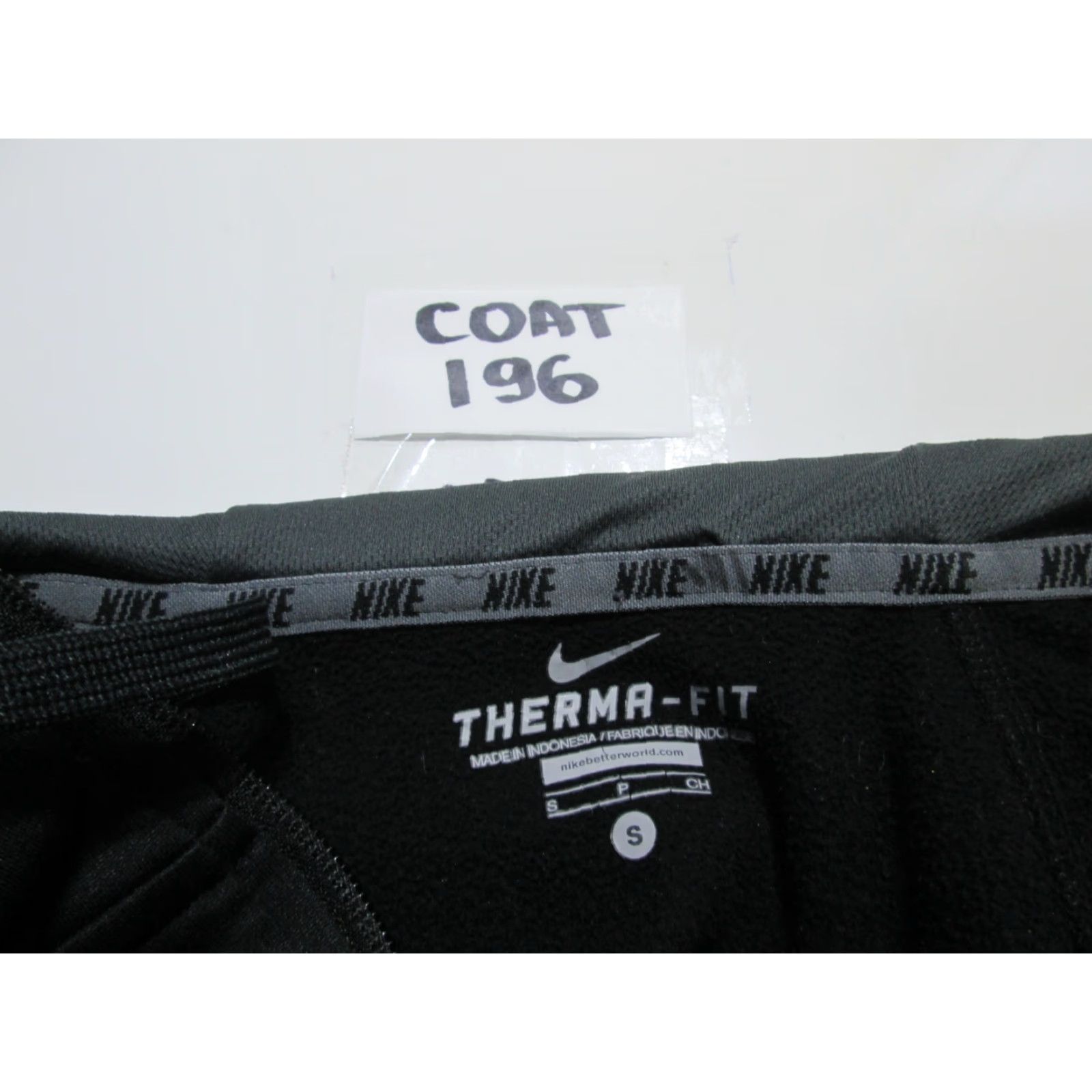 Nike Nike Womens Track Jacket S Black Therma-Fit Hooded Active Outerwear Jacket Zip Pockets Solid Long Sleeve Size S / US 4 / IT 40 - 5 Thumbnail