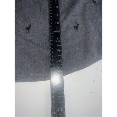 Chaps Ralph Lauren Chaps Shirt Mens 2XL Gray Long Sleeve Button Down Charcoal A Size US XXL / EU 58 / 5 - 9 Thumbnail