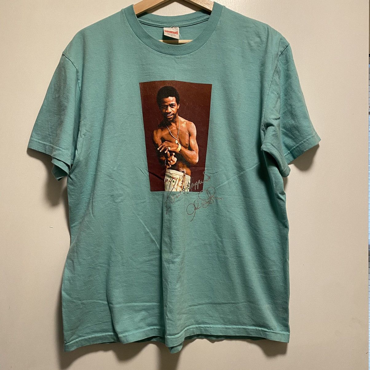 Supreme Supreme Al Green Tee Teal Size US M / EU 48-50 / 2 - 1 Thumbnail