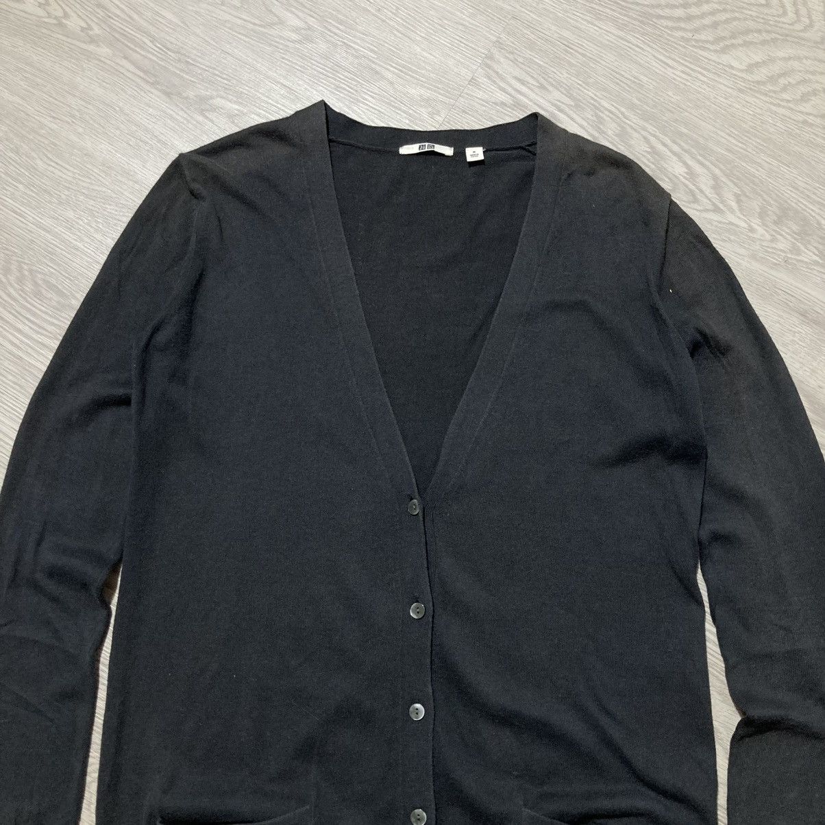 Japanese Brand 2000s Uniqlo V Neck Long Cardigan Beauty Beast Lgb Style Size US M / EU 48-50 / 2 - 2 Thumbnail