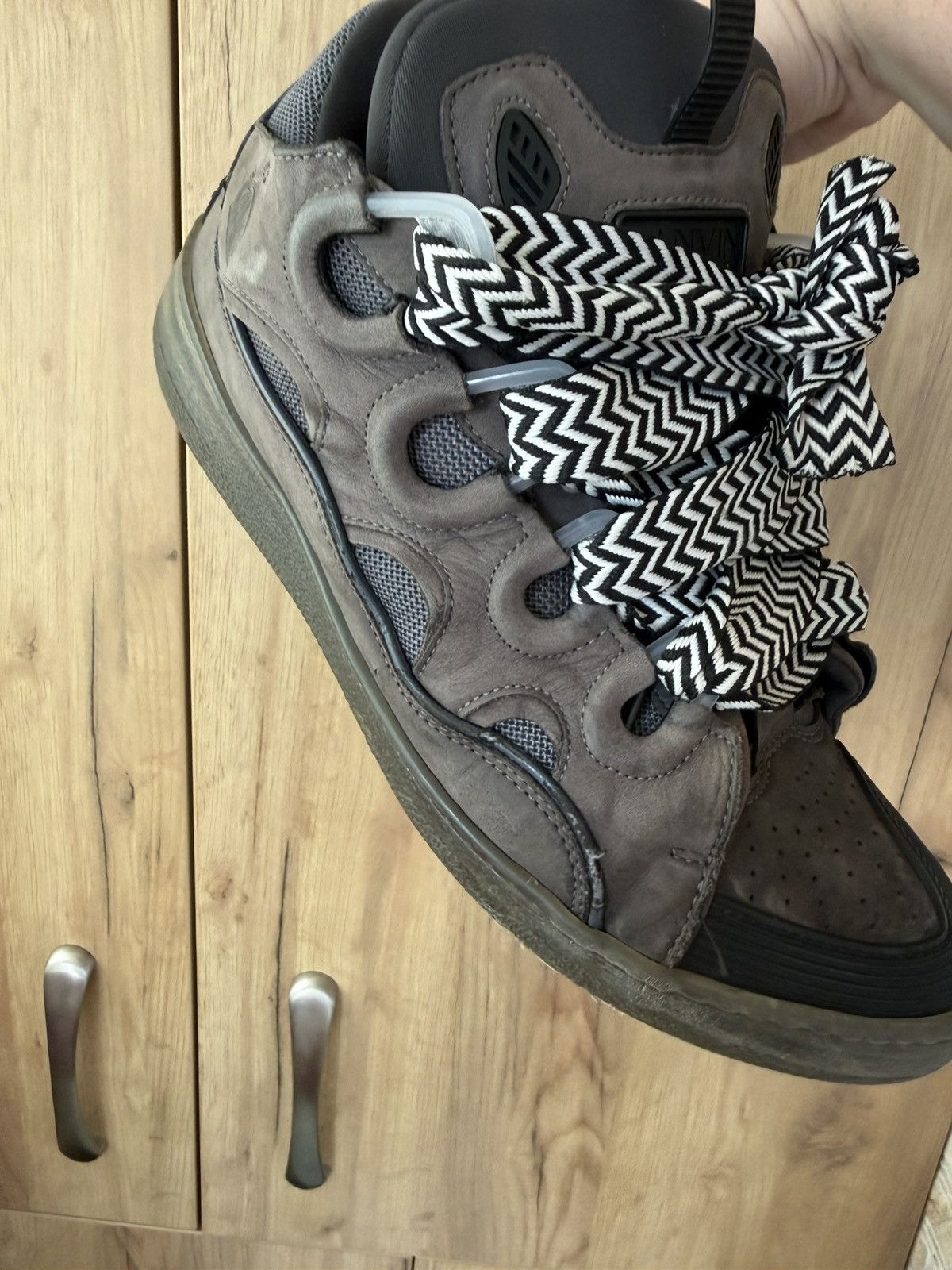 Lanvin Lanvin Curb Sneakers Size US 12 / EU 45 - 5 Thumbnail