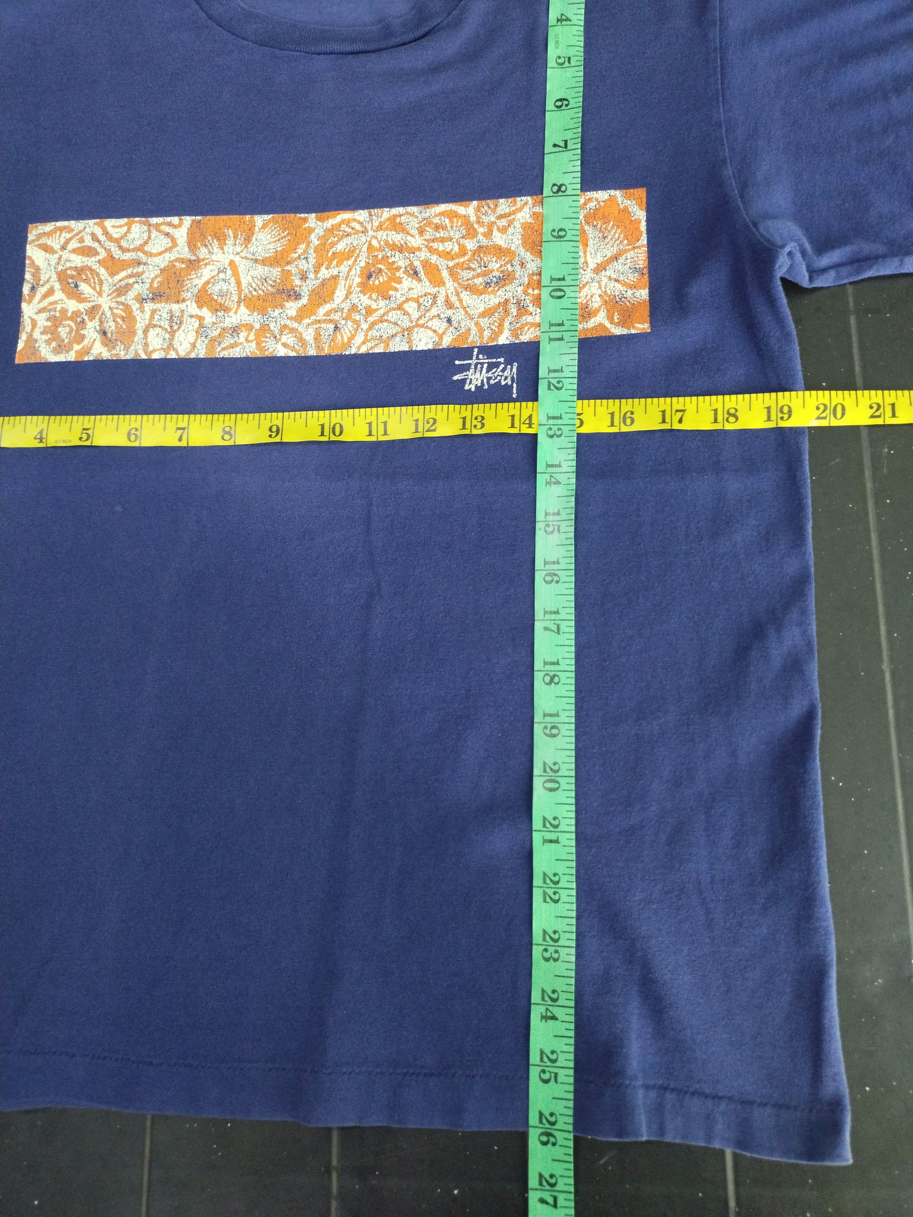 Stussy × Vintage Vintage 90's Hawaii Stussy Blue Tee Size US M / EU 48-50 / 2 - 10 Thumbnail