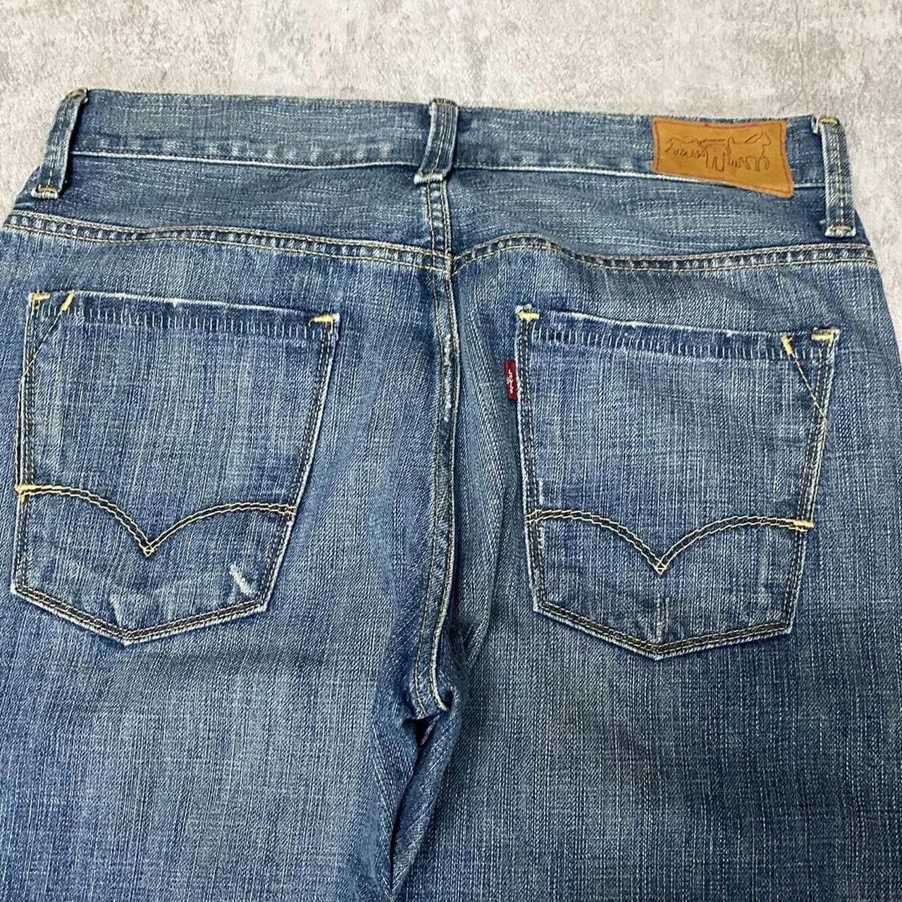 Levi's Levis Jeans Staright Rap y2k rap hip hop Baggy Size US 32 / EU 48 - 1 Thumbnail