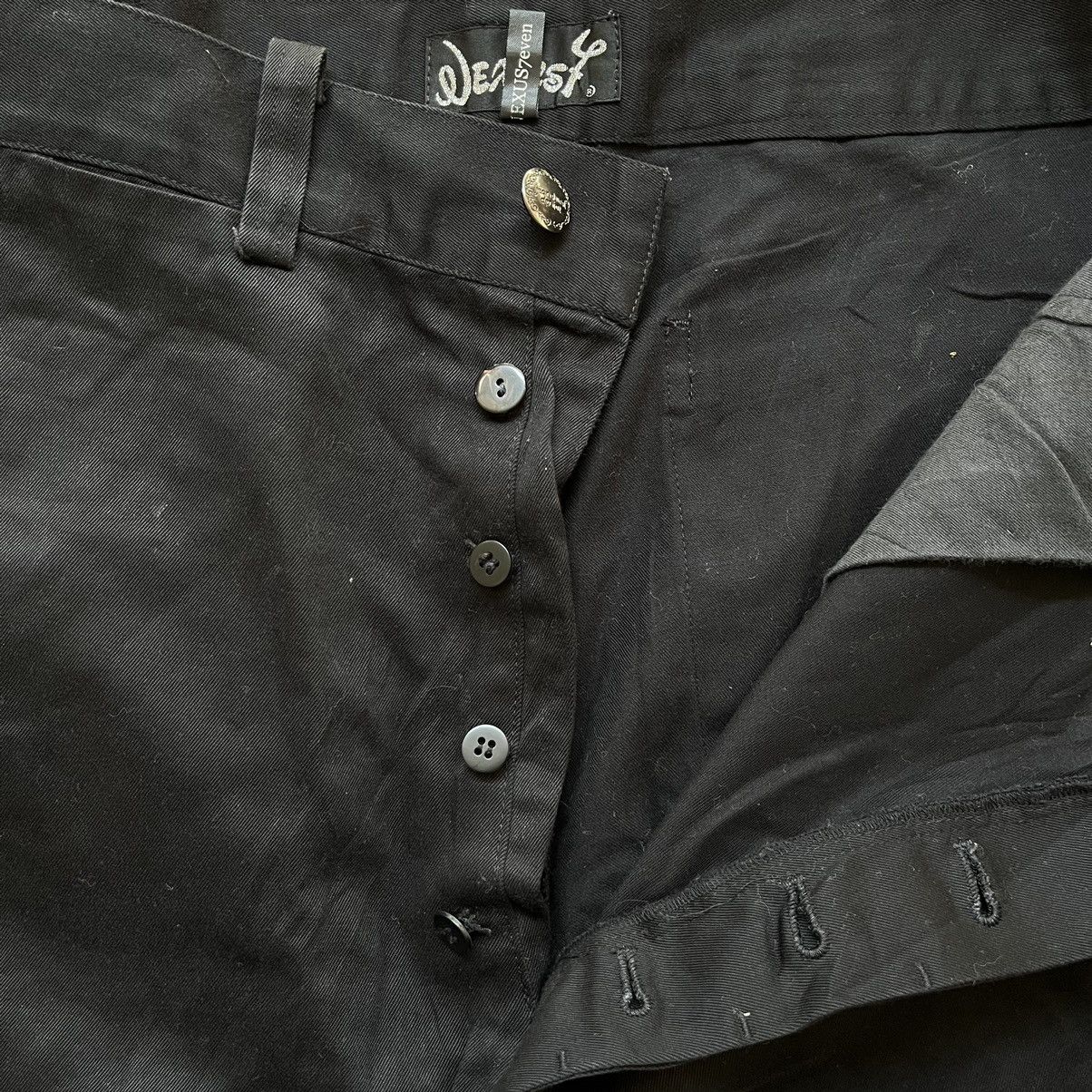 Japanese Brand × NEXUSVII Nexus 7 Back Zipper Punk Pants Size US 33 - 3 Thumbnail